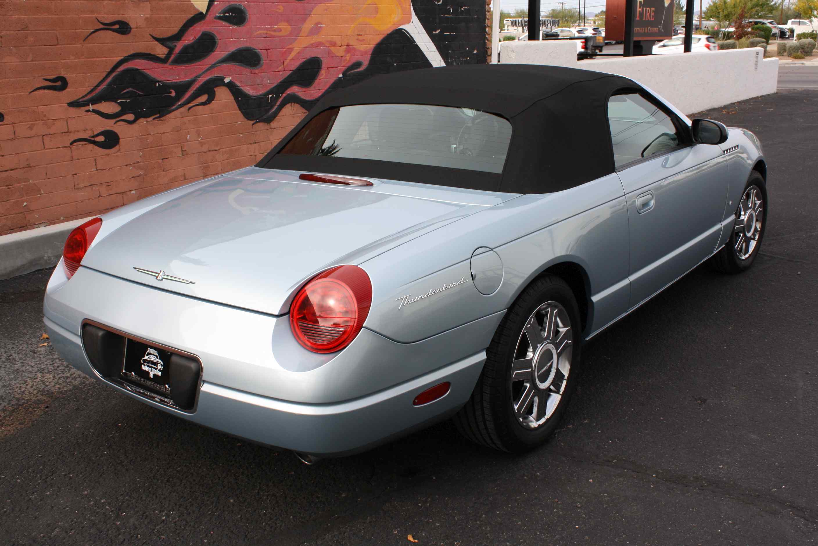 2004 Ford Thunderbird with one owner and 6300 original miles.