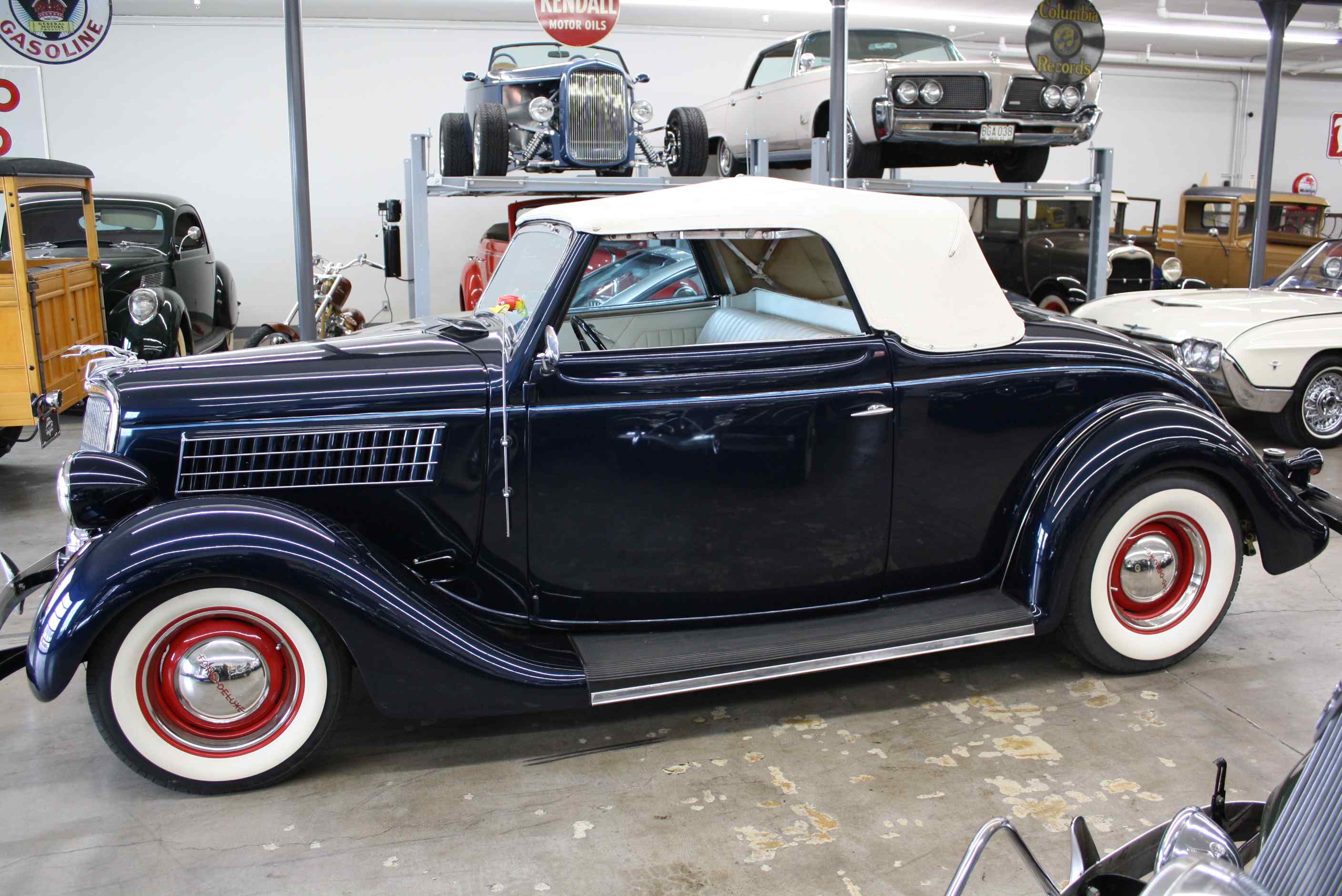 1935 Ford Cabriolet Street Rod. Henry Ford Steel!