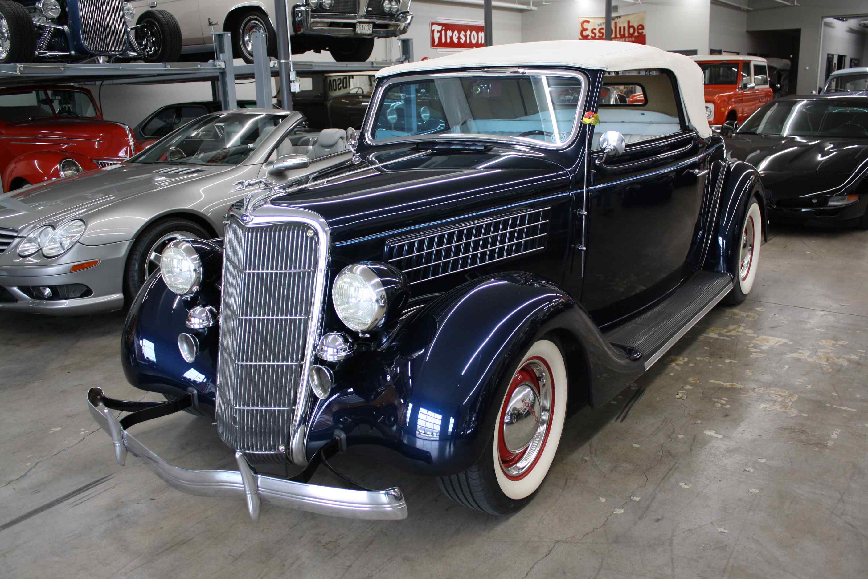 1935 Ford Cabriolet Street Rod. Henry Ford Steel!