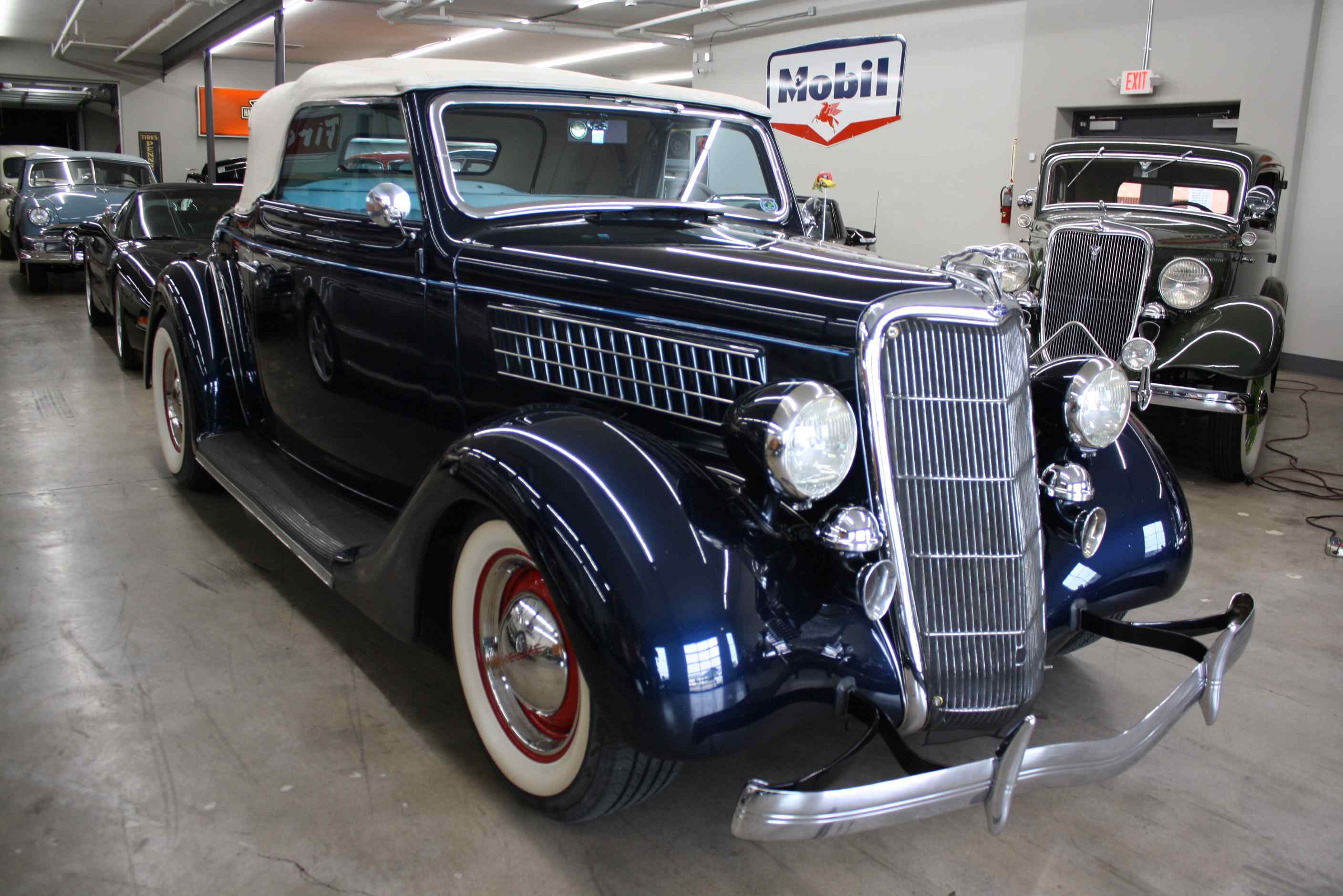 1935 Ford Cabriolet Street Rod. Henry Ford Steel!