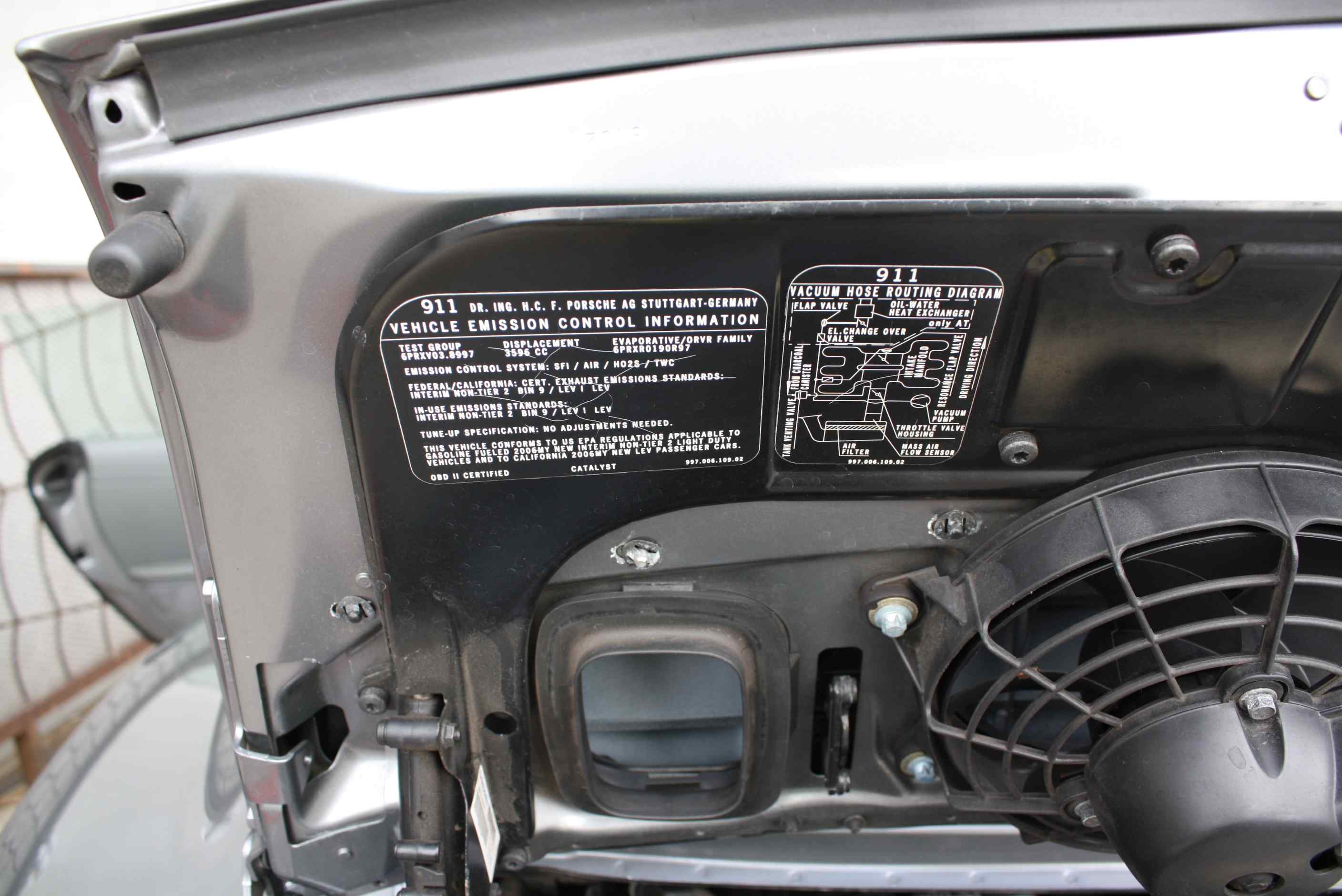 2006 Porsche Carrera Coupe 6 speed Manual
