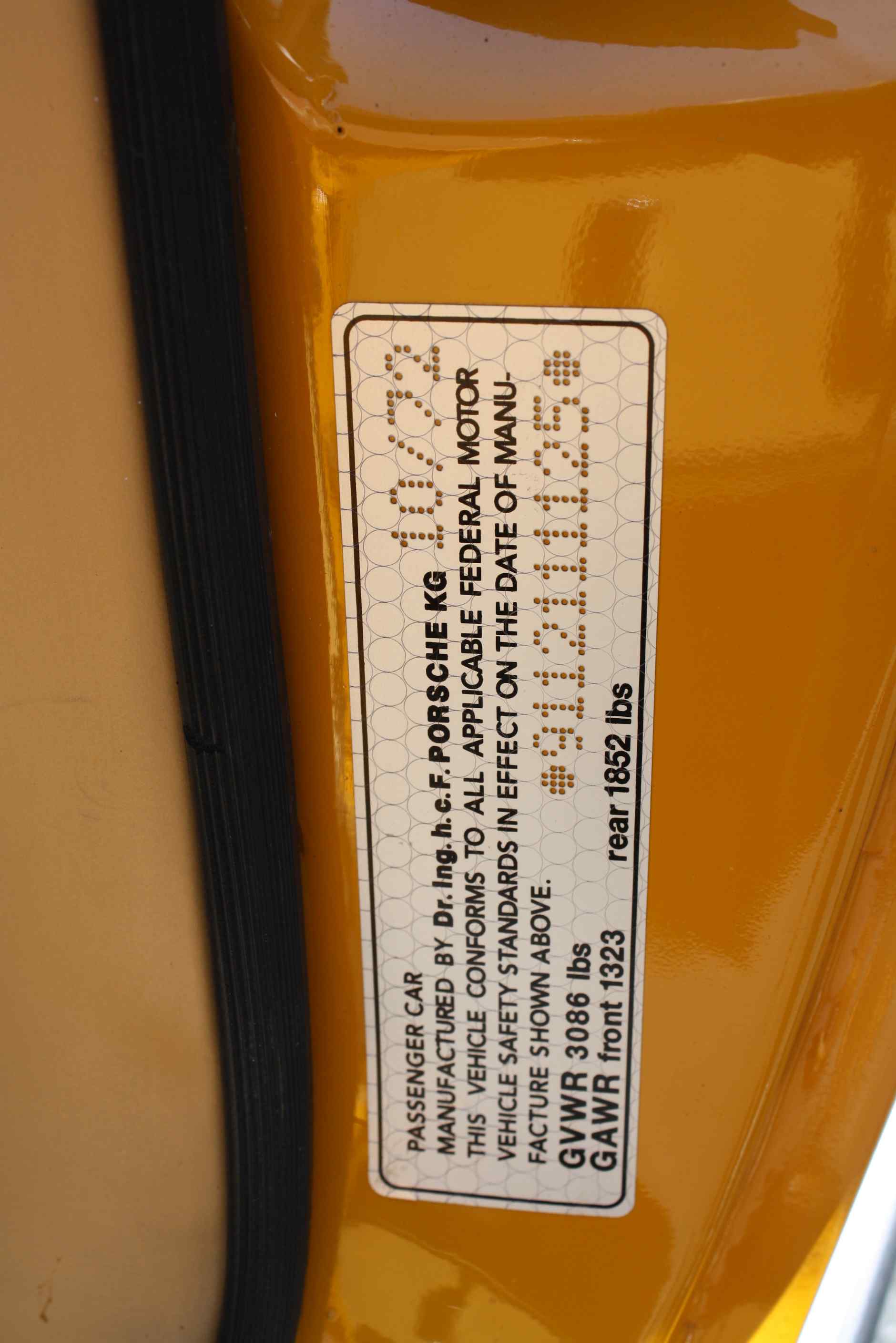 1972 Porsche 911T Targa