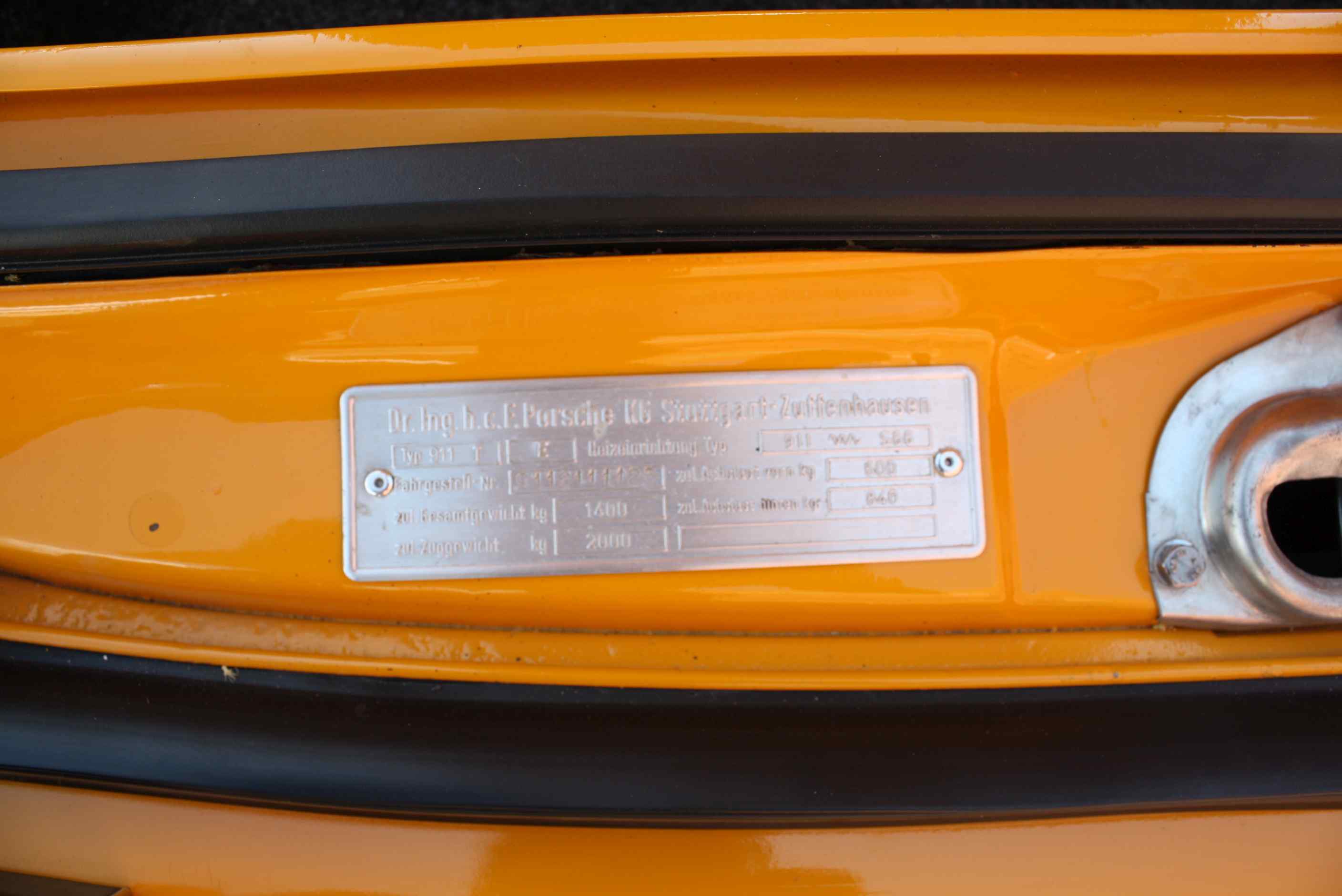 1972 Porsche 911T Targa