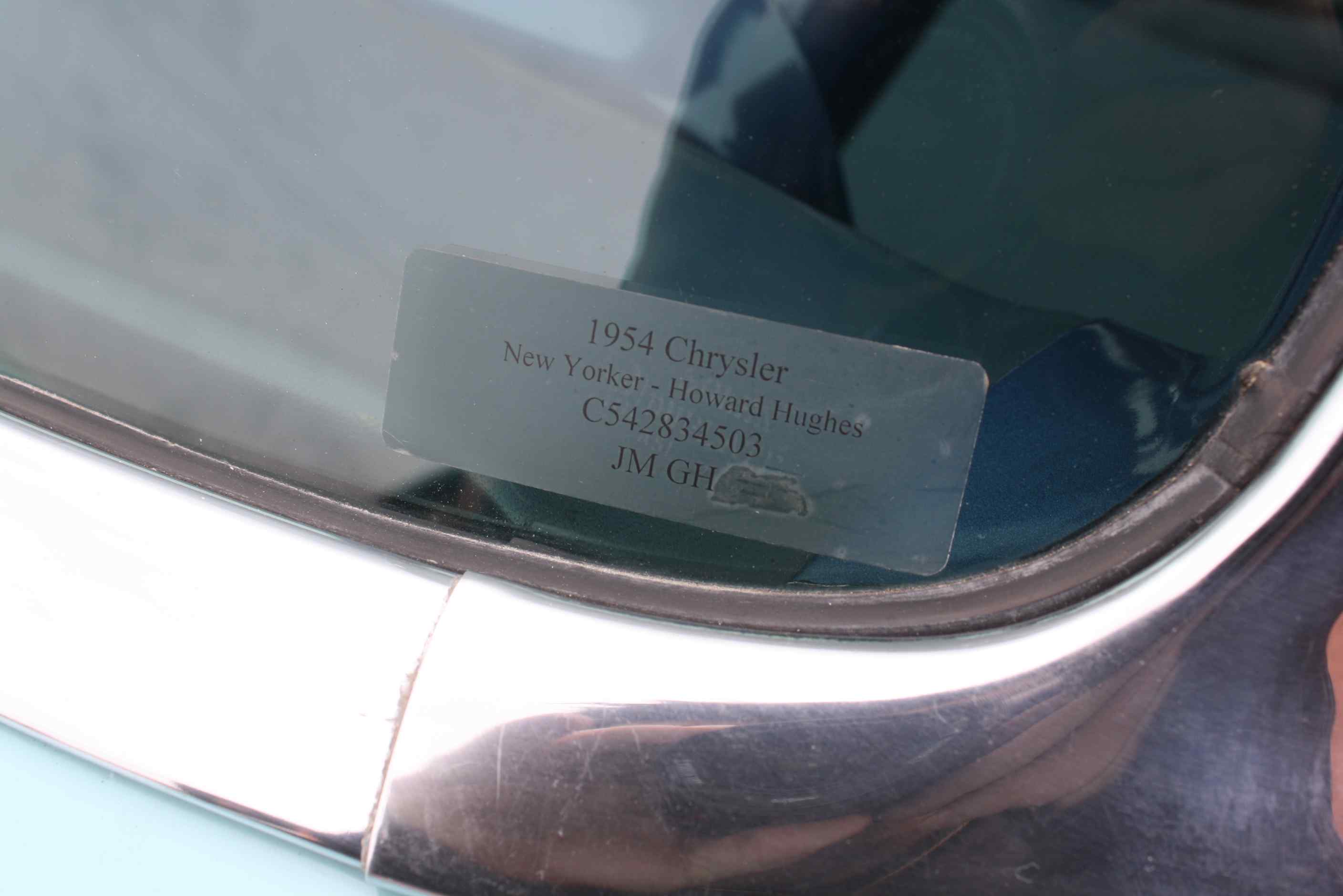 1954 Chrysler New Yorker owned By Howard Hughes