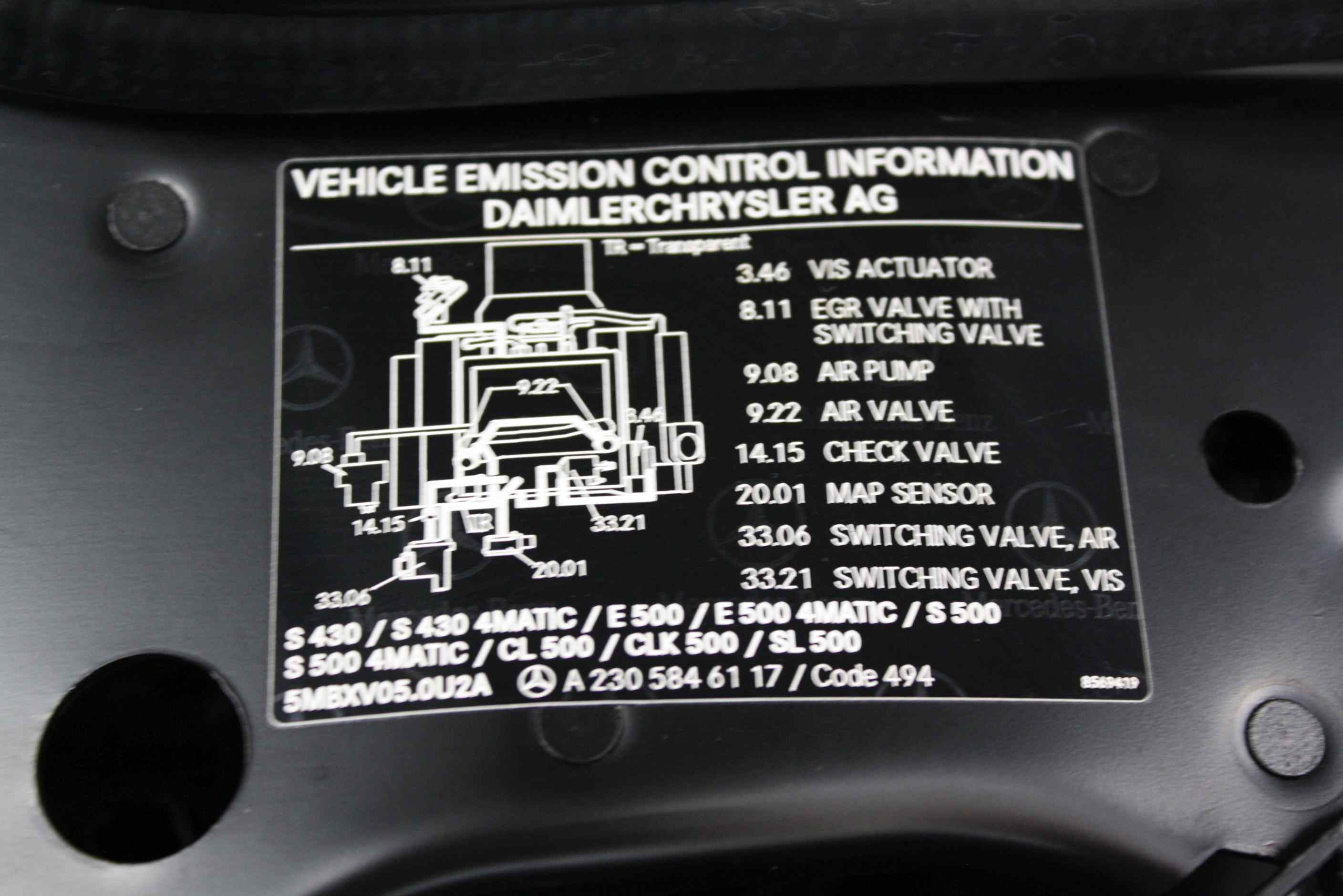 2005 Mercedes Benz E500 only 13,253 original miles!