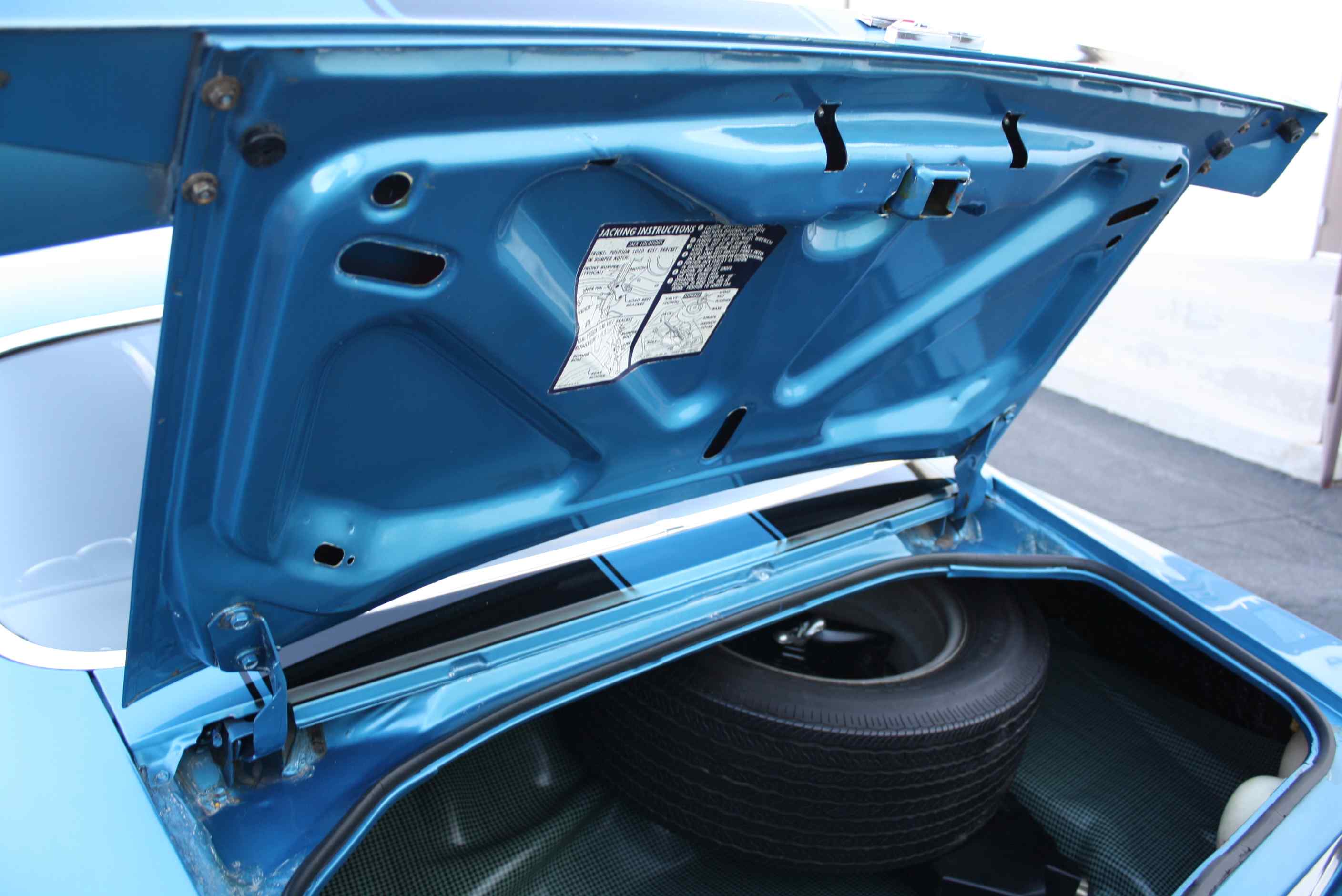 1971 Camaro Z28 17k original miles Unrestored Original.