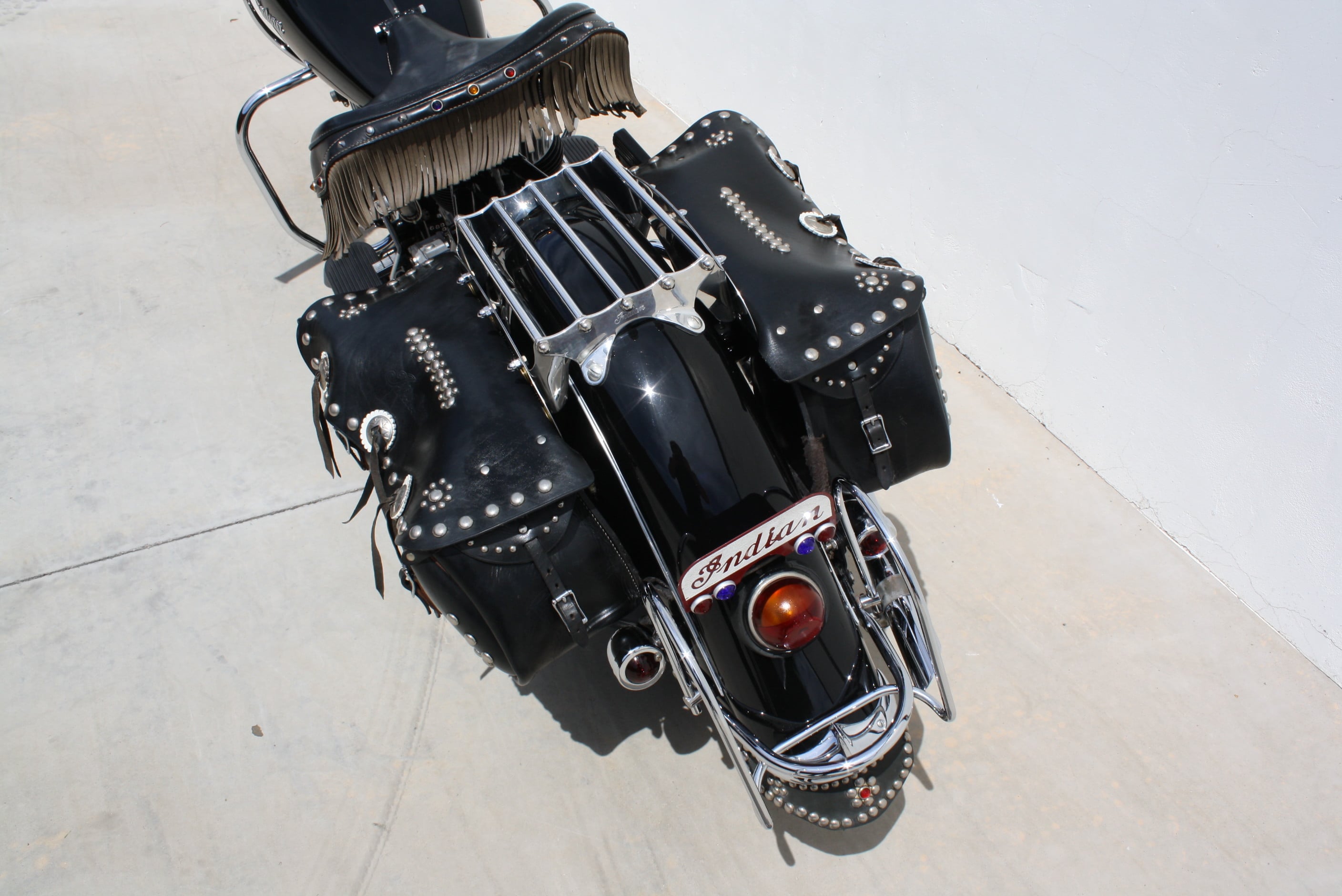 1947 Indian Chief restored by Peter Bollenbach