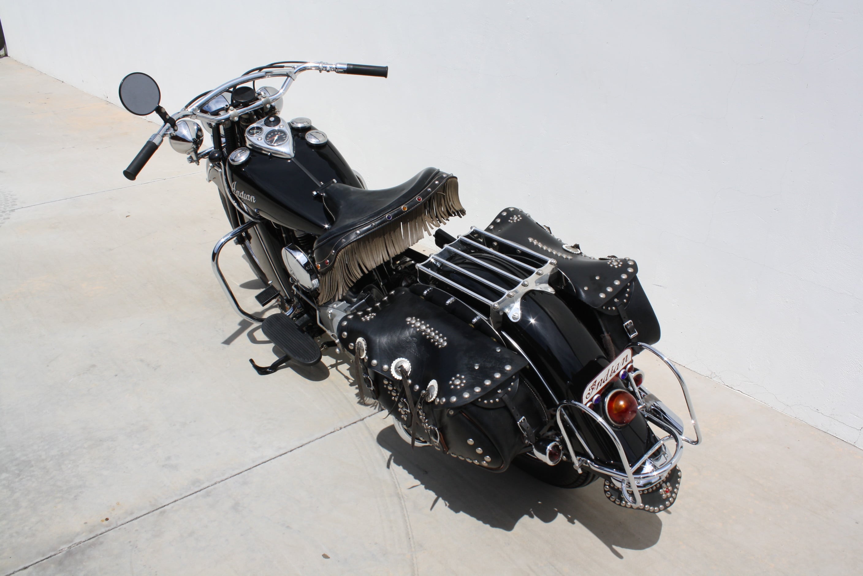 1947 Indian Chief restored by Peter Bollenbach