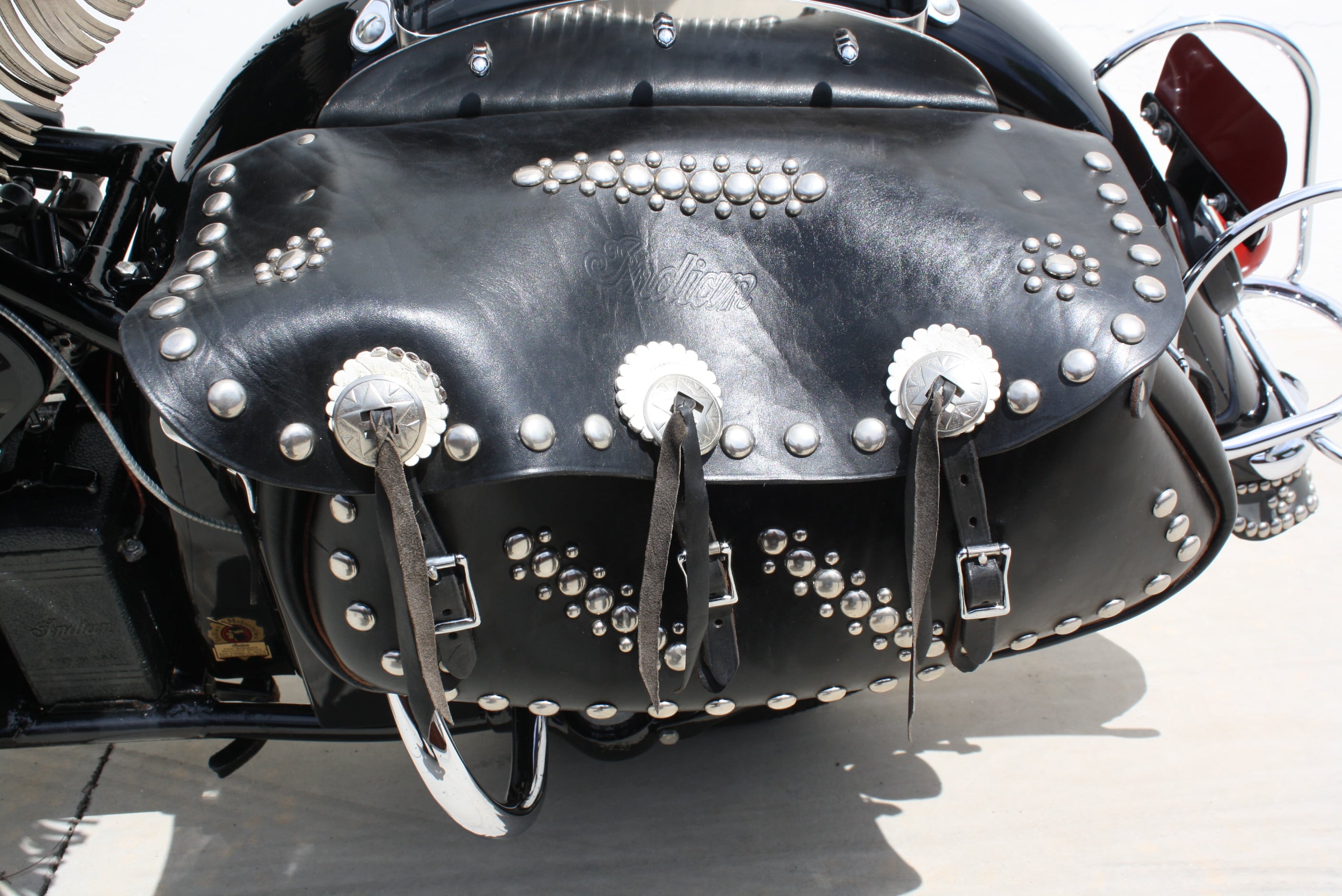 1947 Indian Chief restored by Peter Bollenbach