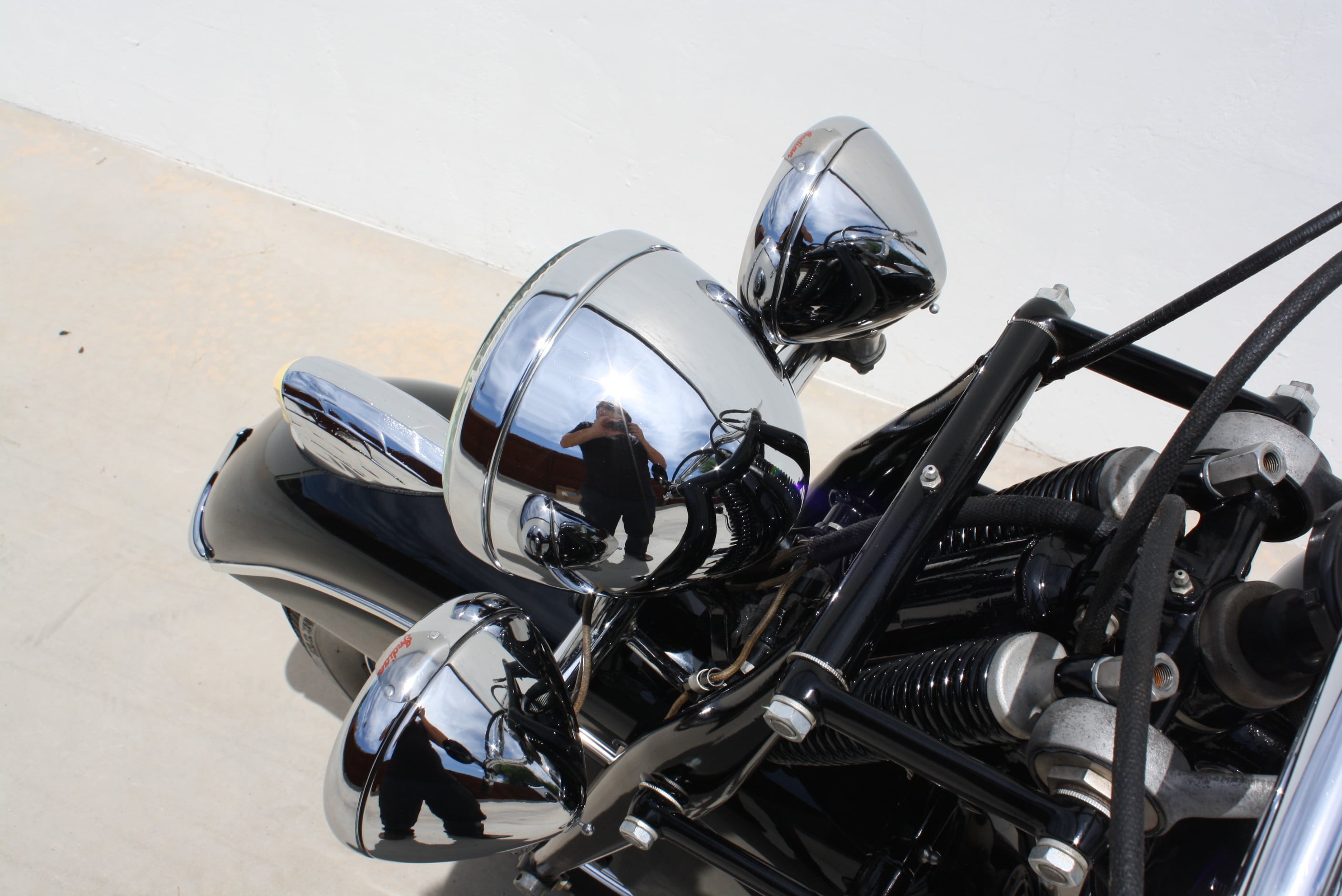 1947 Indian Chief restored by Peter Bollenbach