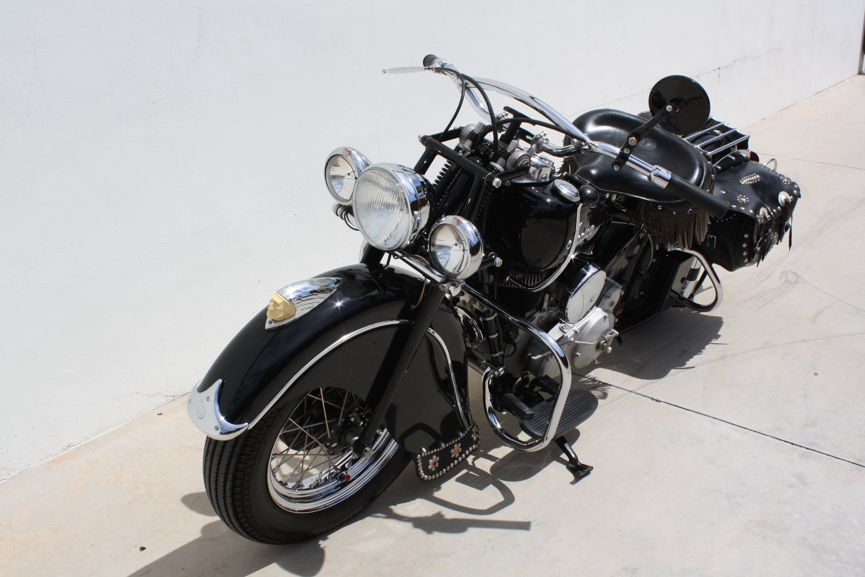 1947 Indian Chief restored by Peter Bollenbach
