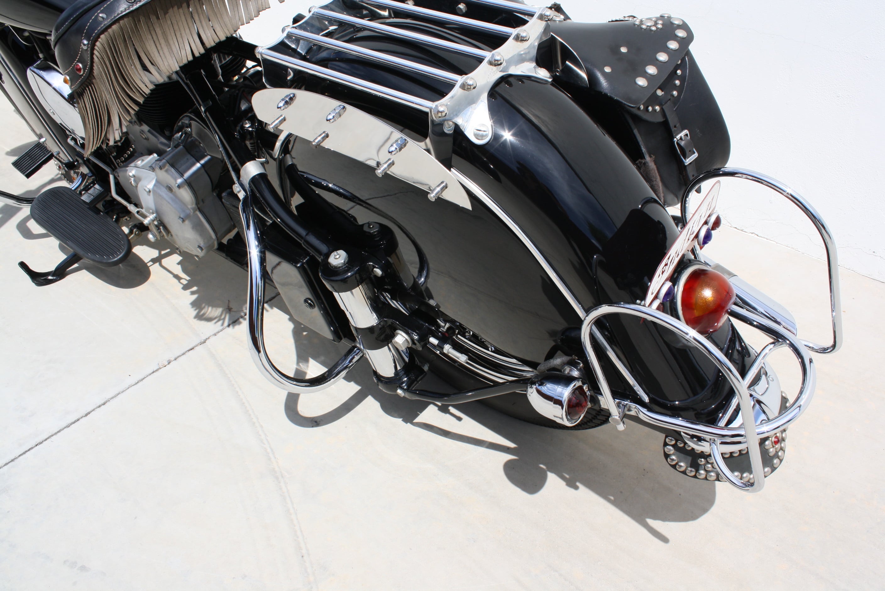 1947 Indian Chief restored by Peter Bollenbach