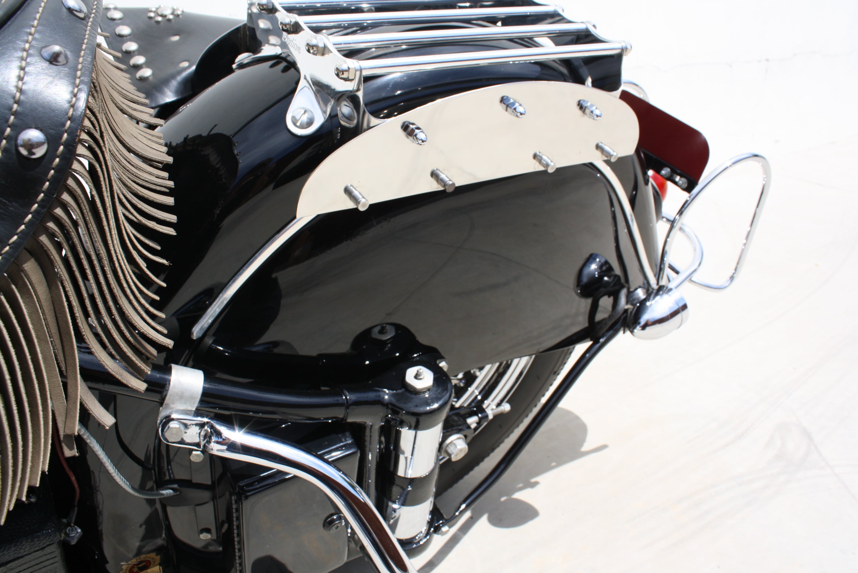 1947 Indian Chief restored by Peter Bollenbach