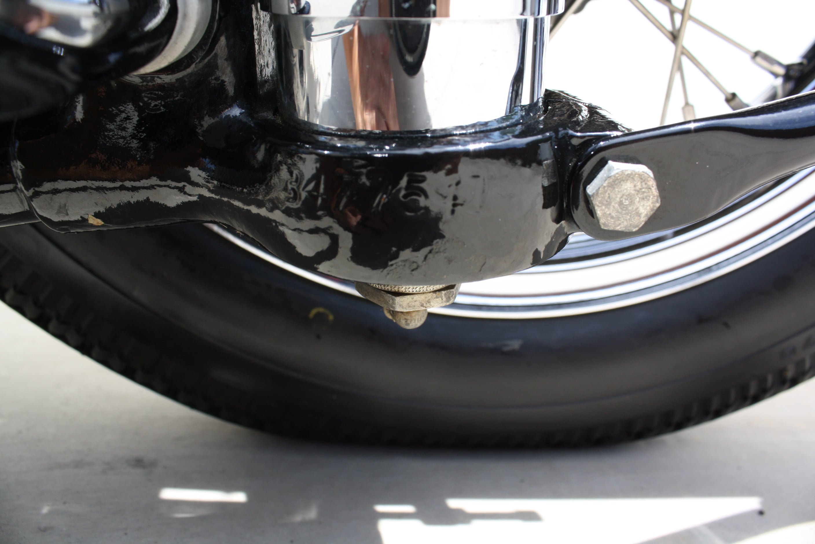 1947 Indian Chief restored by Peter Bollenbach