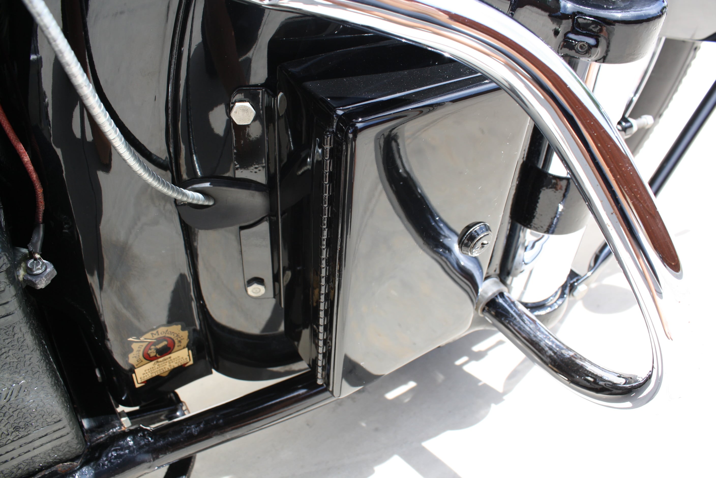 1947 Indian Chief restored by Peter Bollenbach