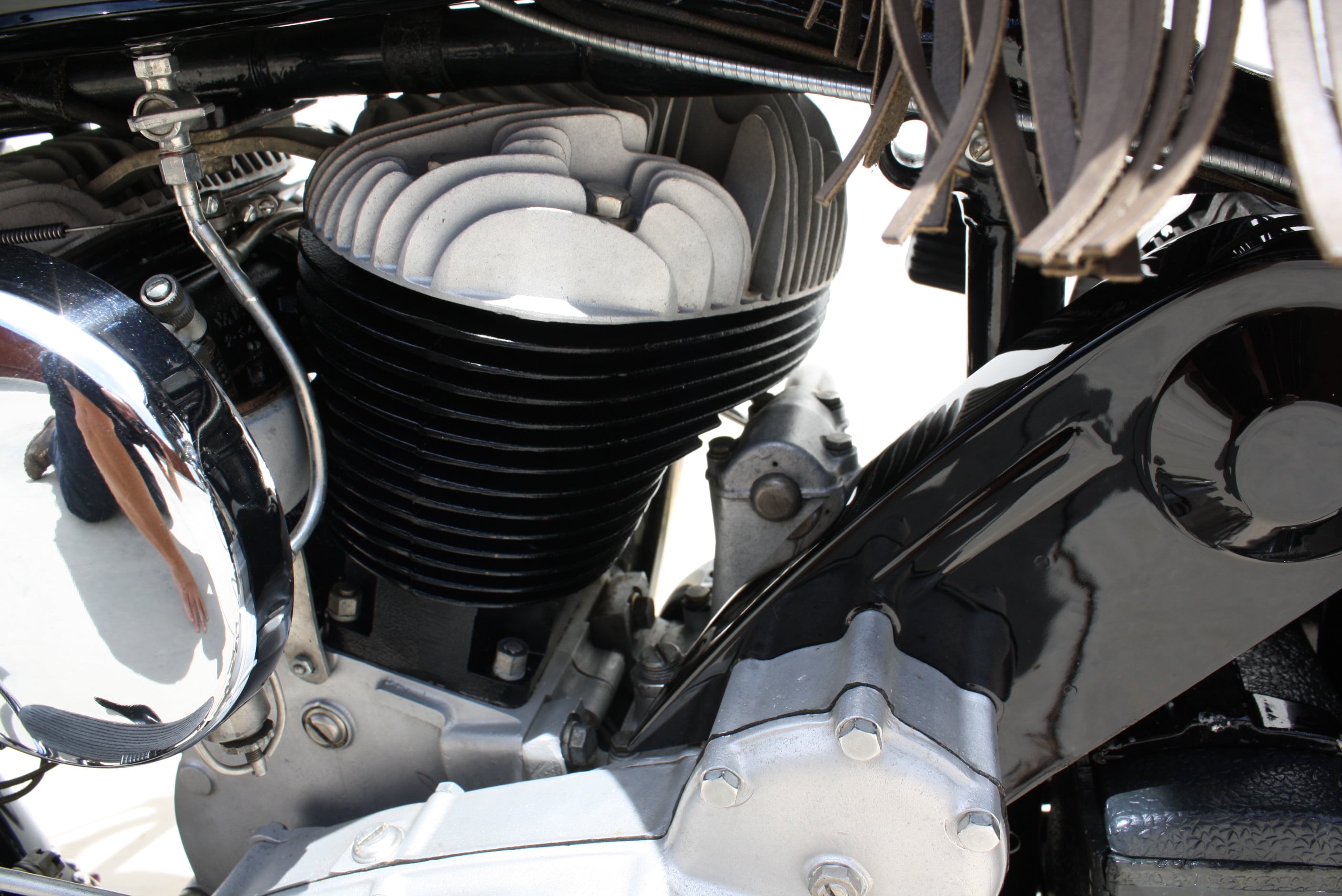 1947 Indian Chief restored by Peter Bollenbach