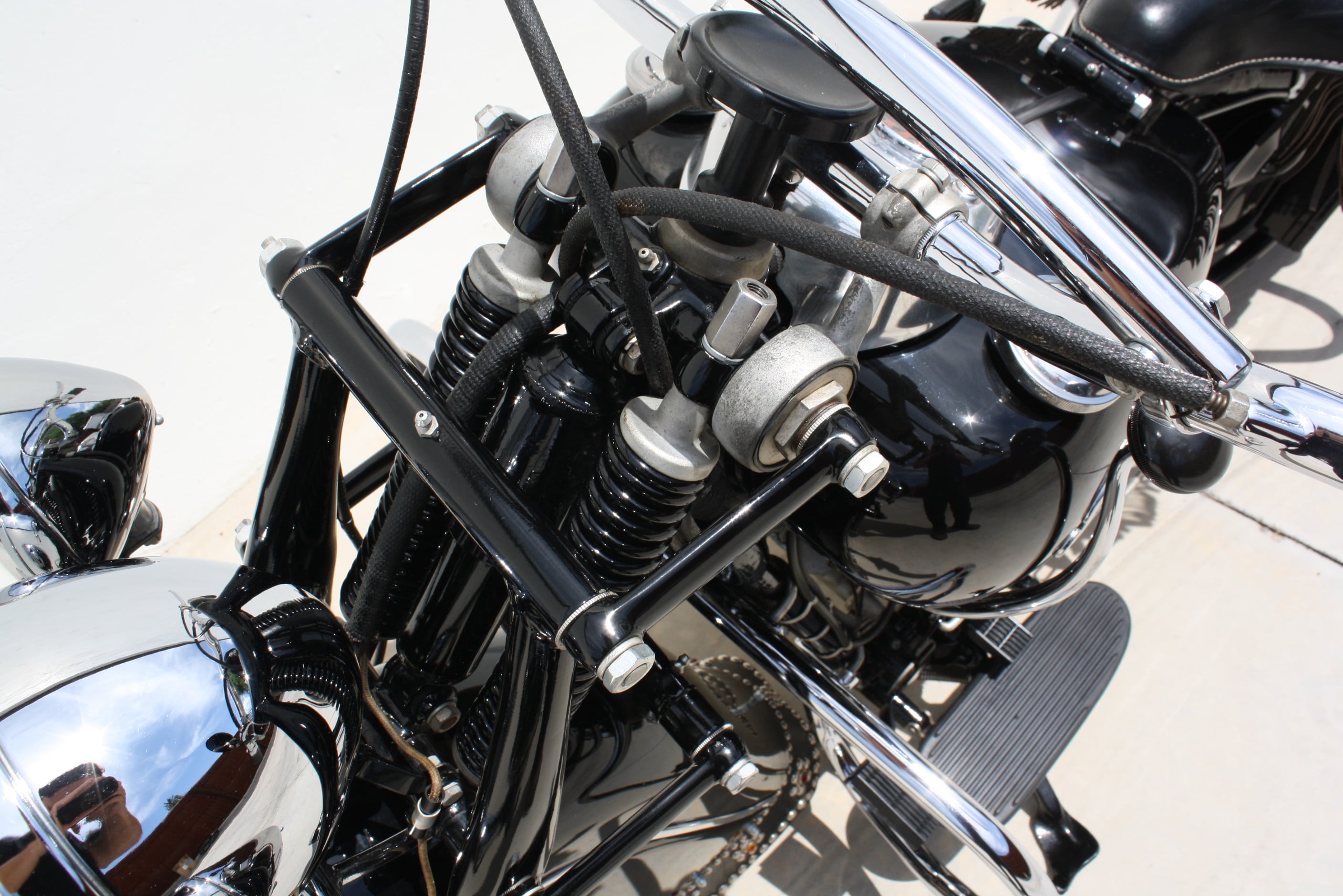 1947 Indian Chief restored by Peter Bollenbach