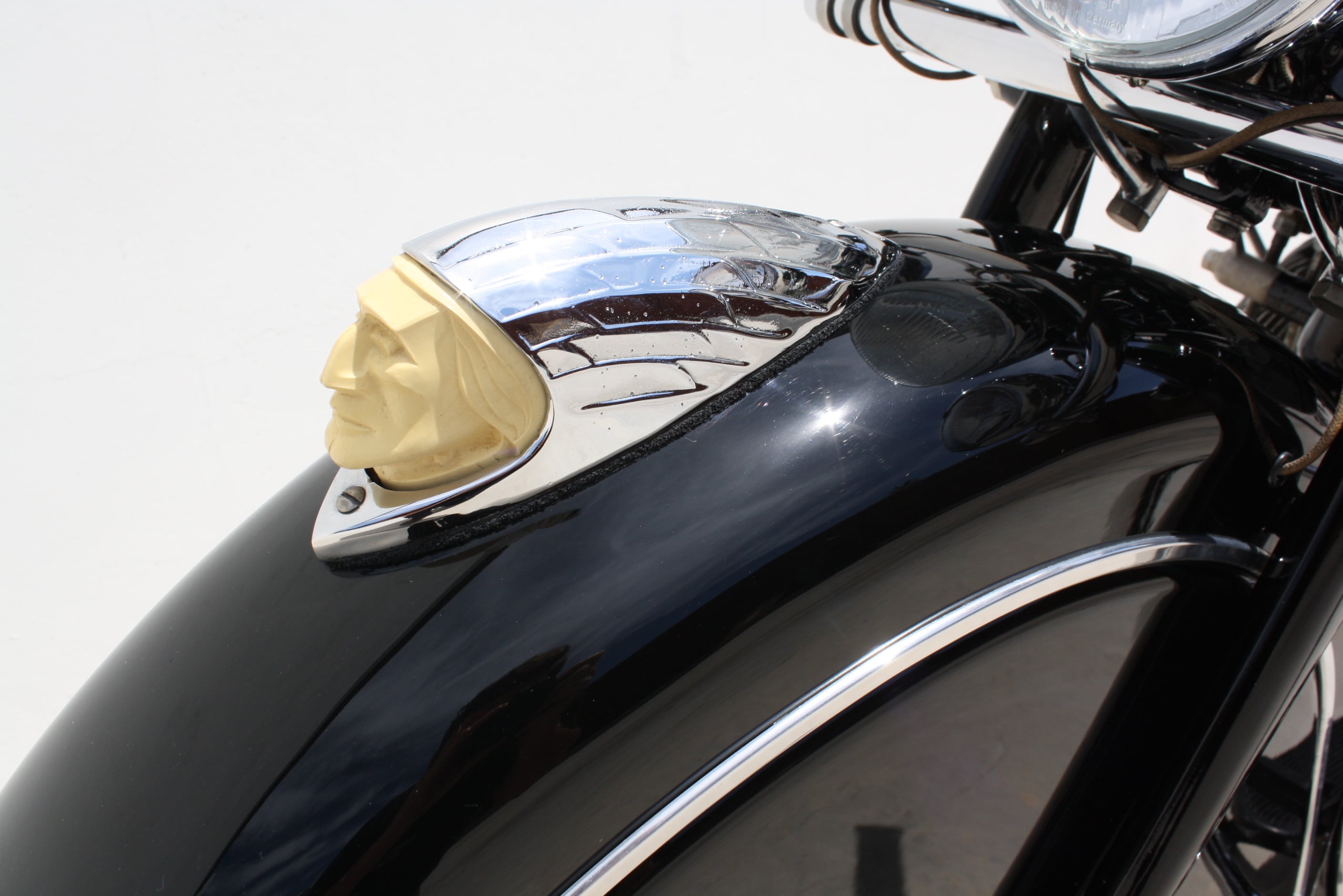 1947 Indian Chief restored by Peter Bollenbach
