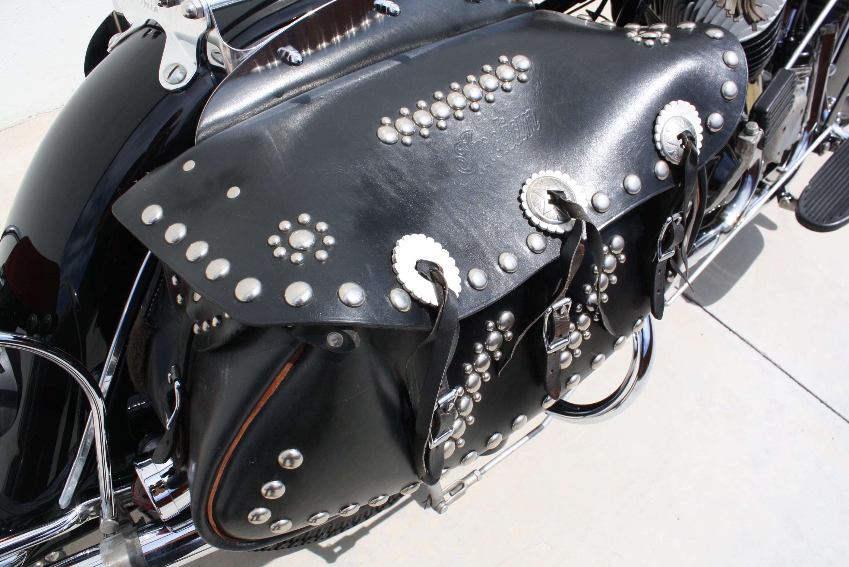 1947 Indian Chief restored by Peter Bollenbach