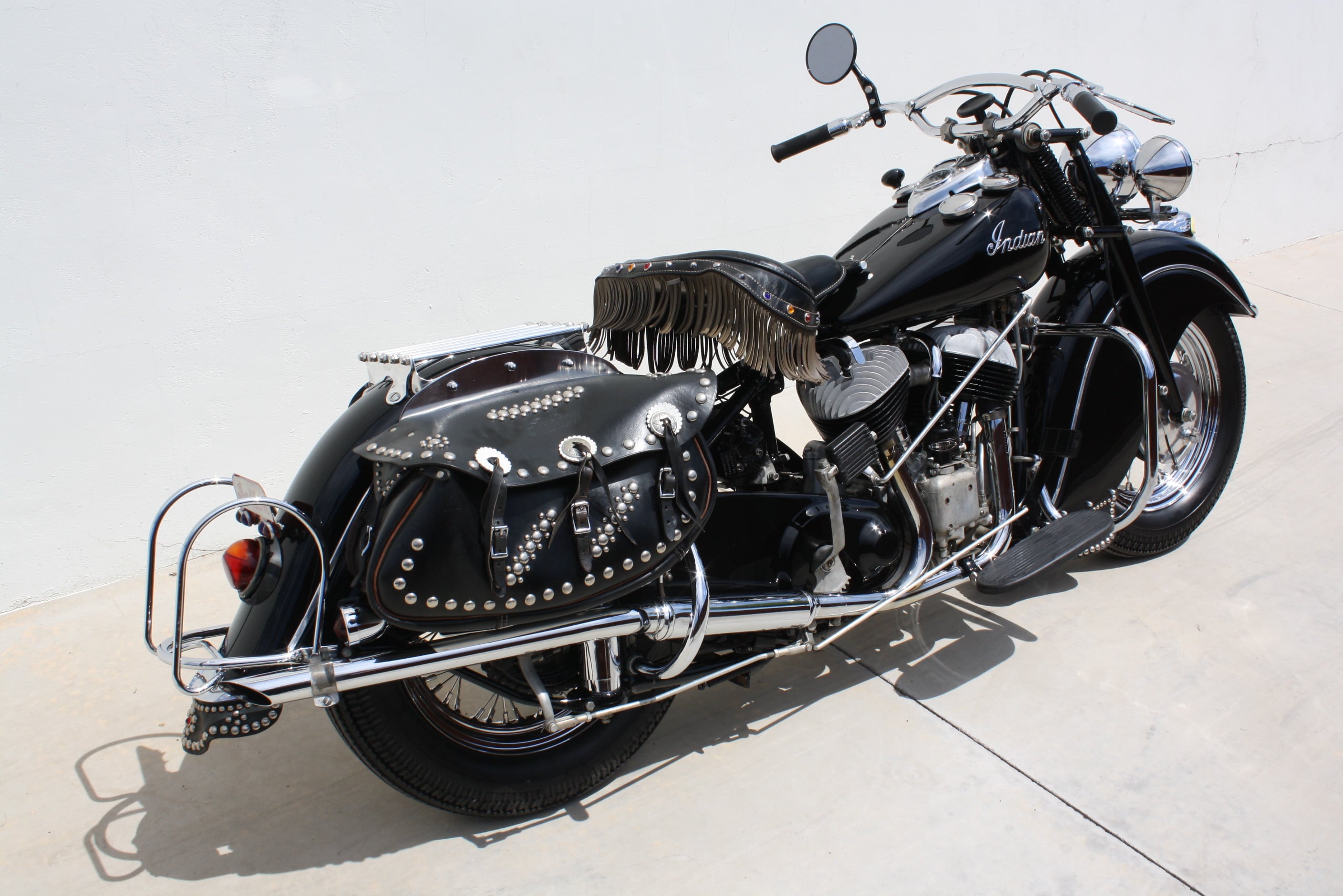 1947 Indian Chief restored by Peter Bollenbach