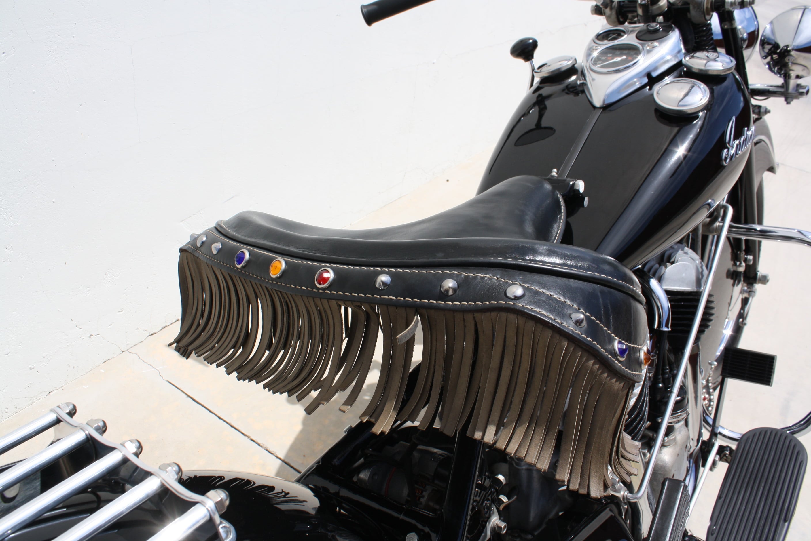 1947 Indian Chief restored by Peter Bollenbach