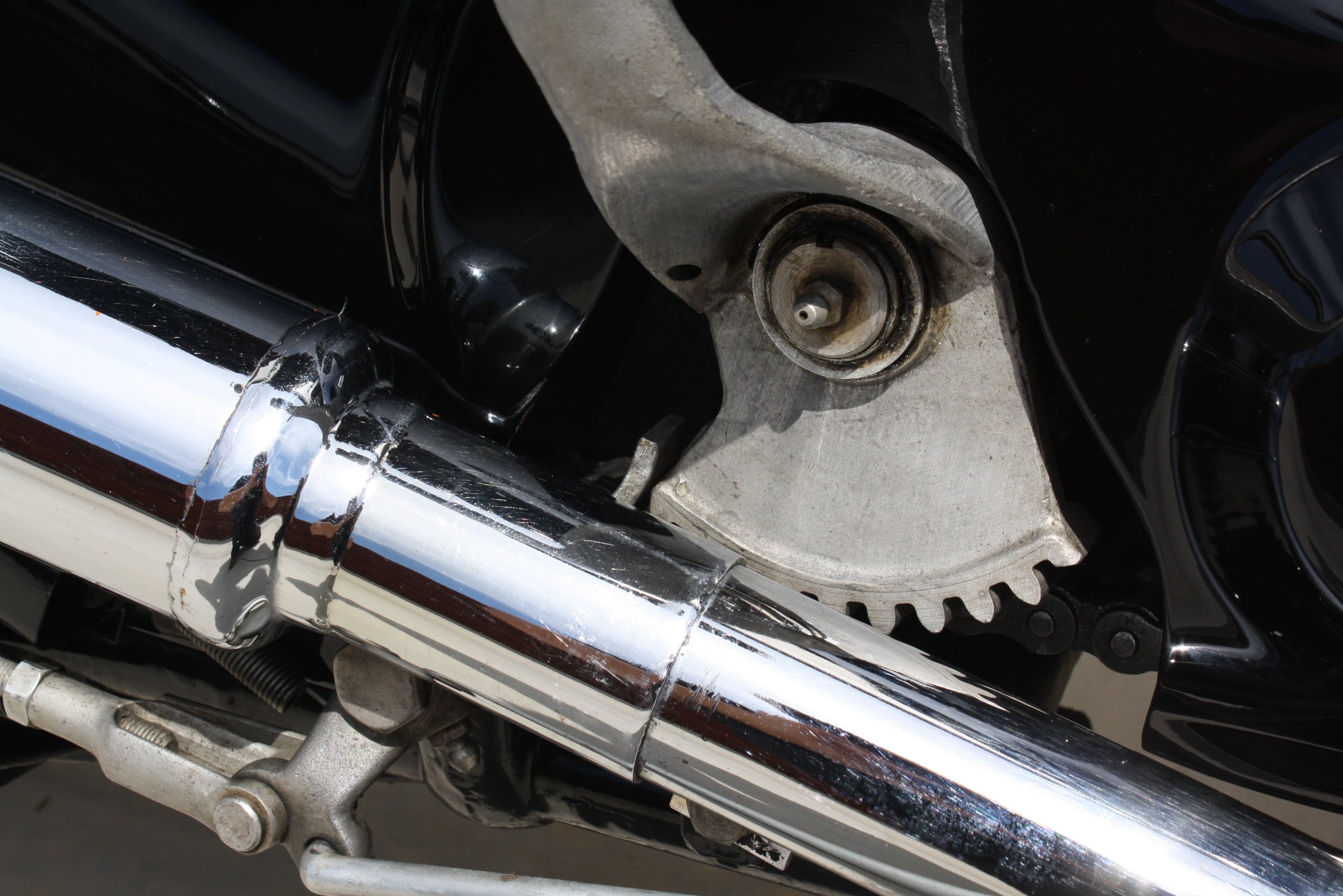 1947 Indian Chief restored by Peter Bollenbach