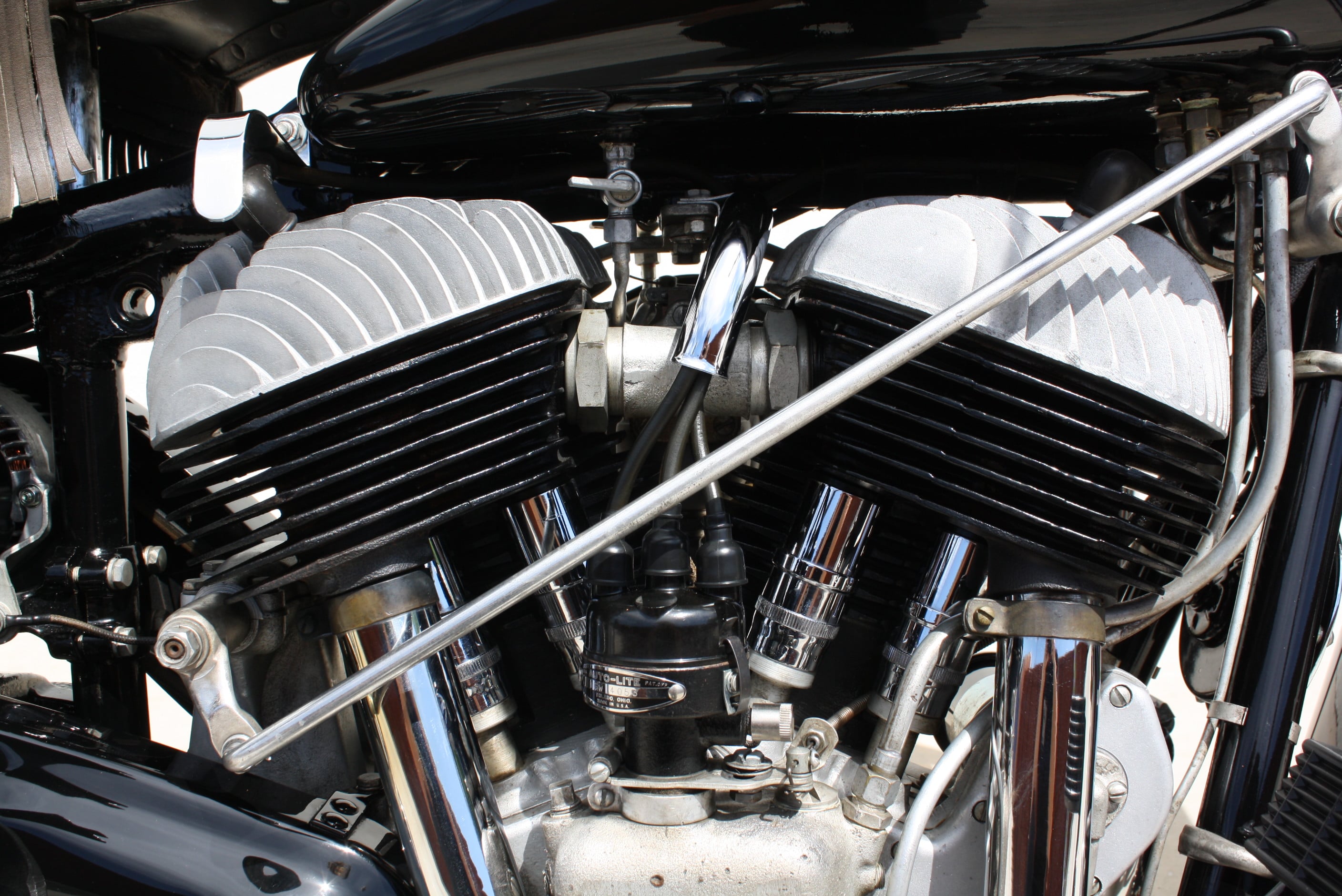 1947 Indian Chief restored by Peter Bollenbach