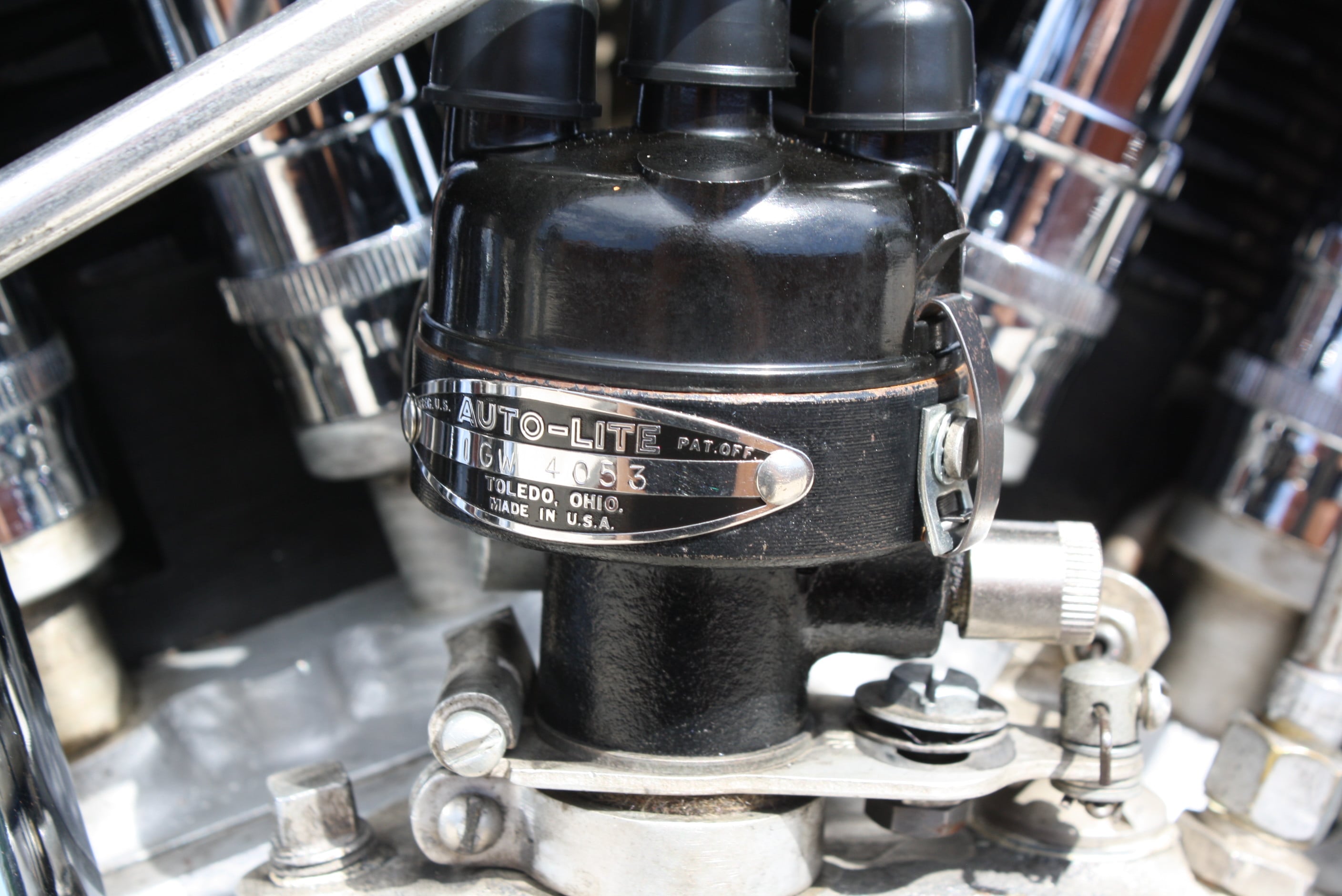 1947 Indian Chief restored by Peter Bollenbach