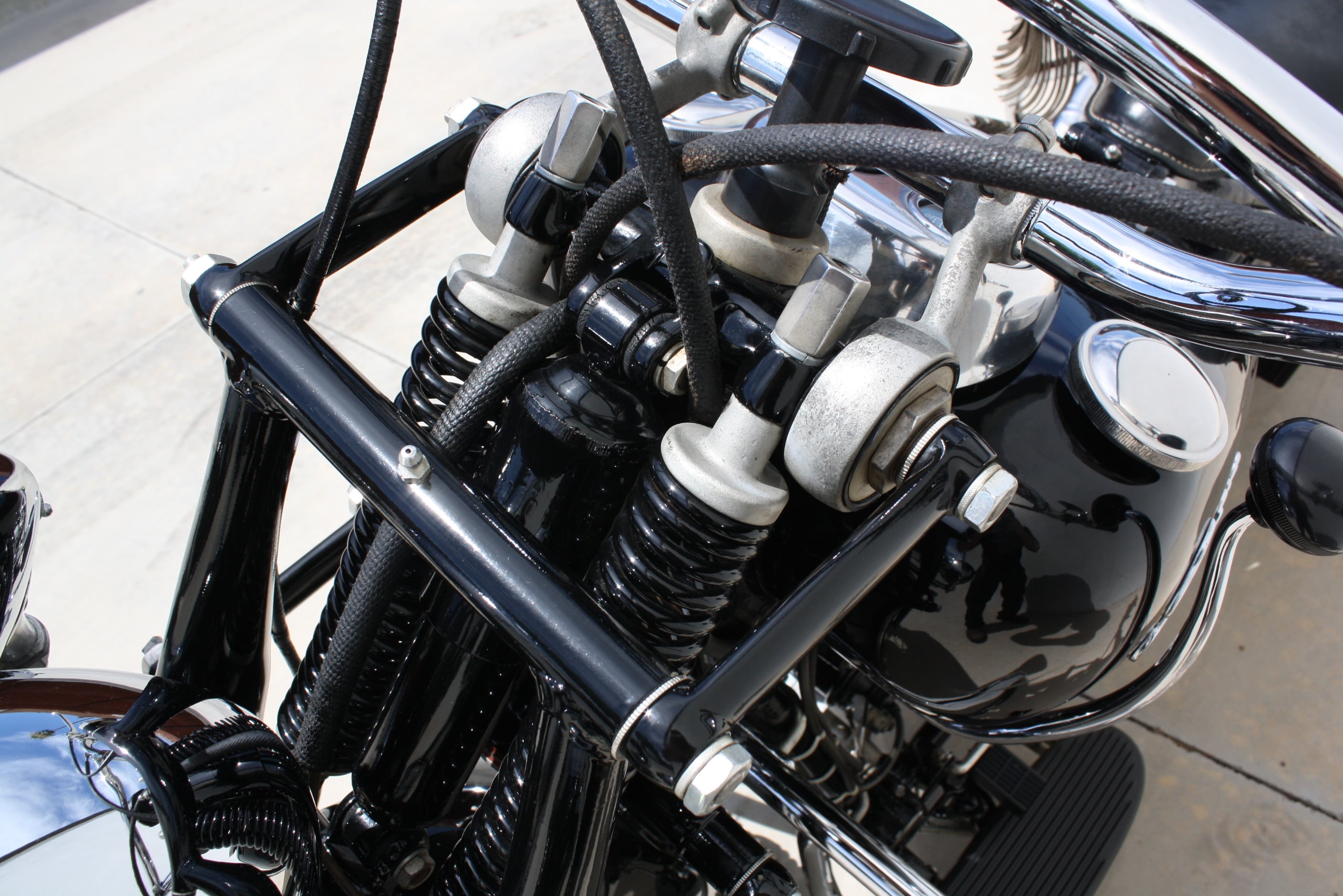 1947 Indian Chief restored by Peter Bollenbach