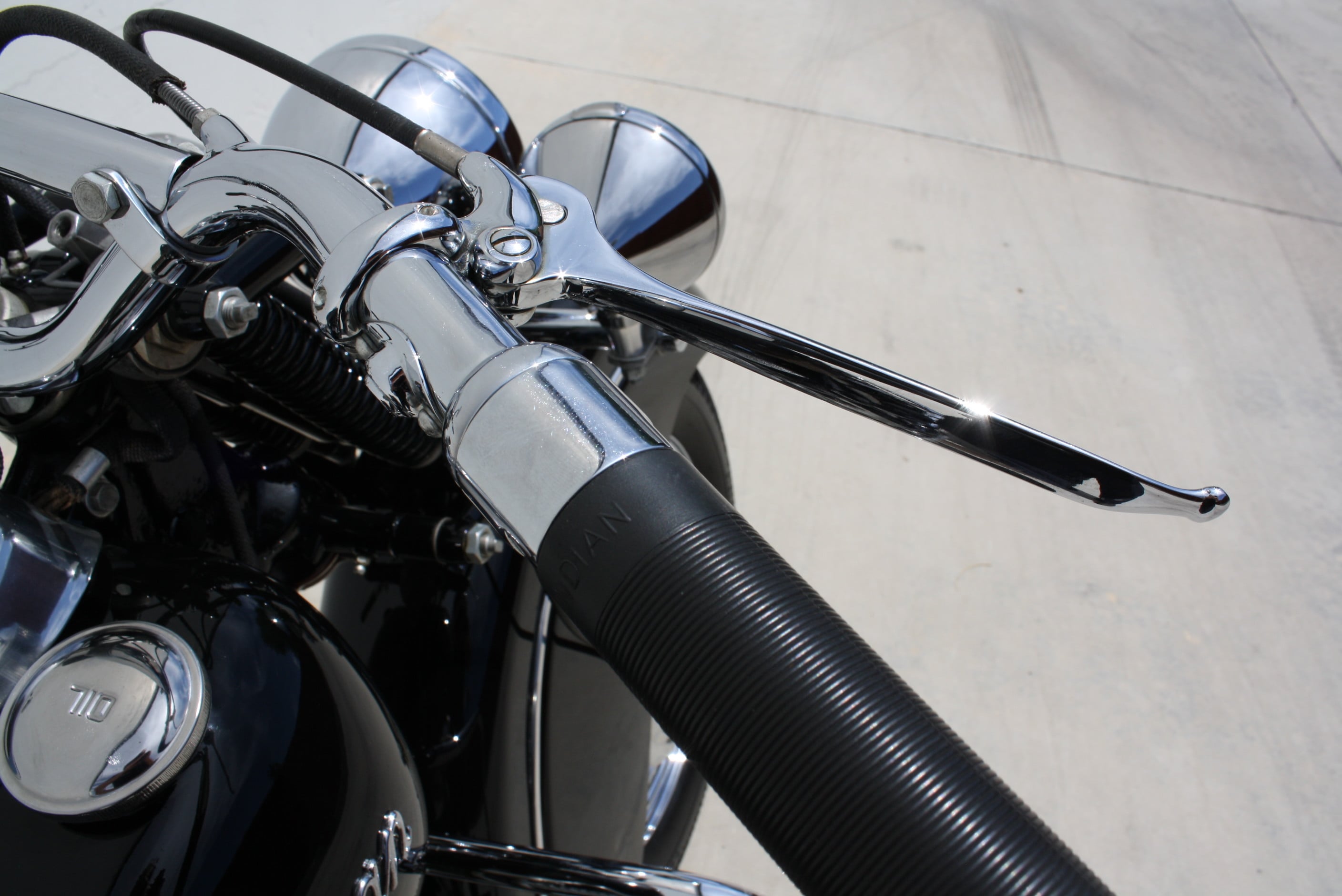1947 Indian Chief restored by Peter Bollenbach