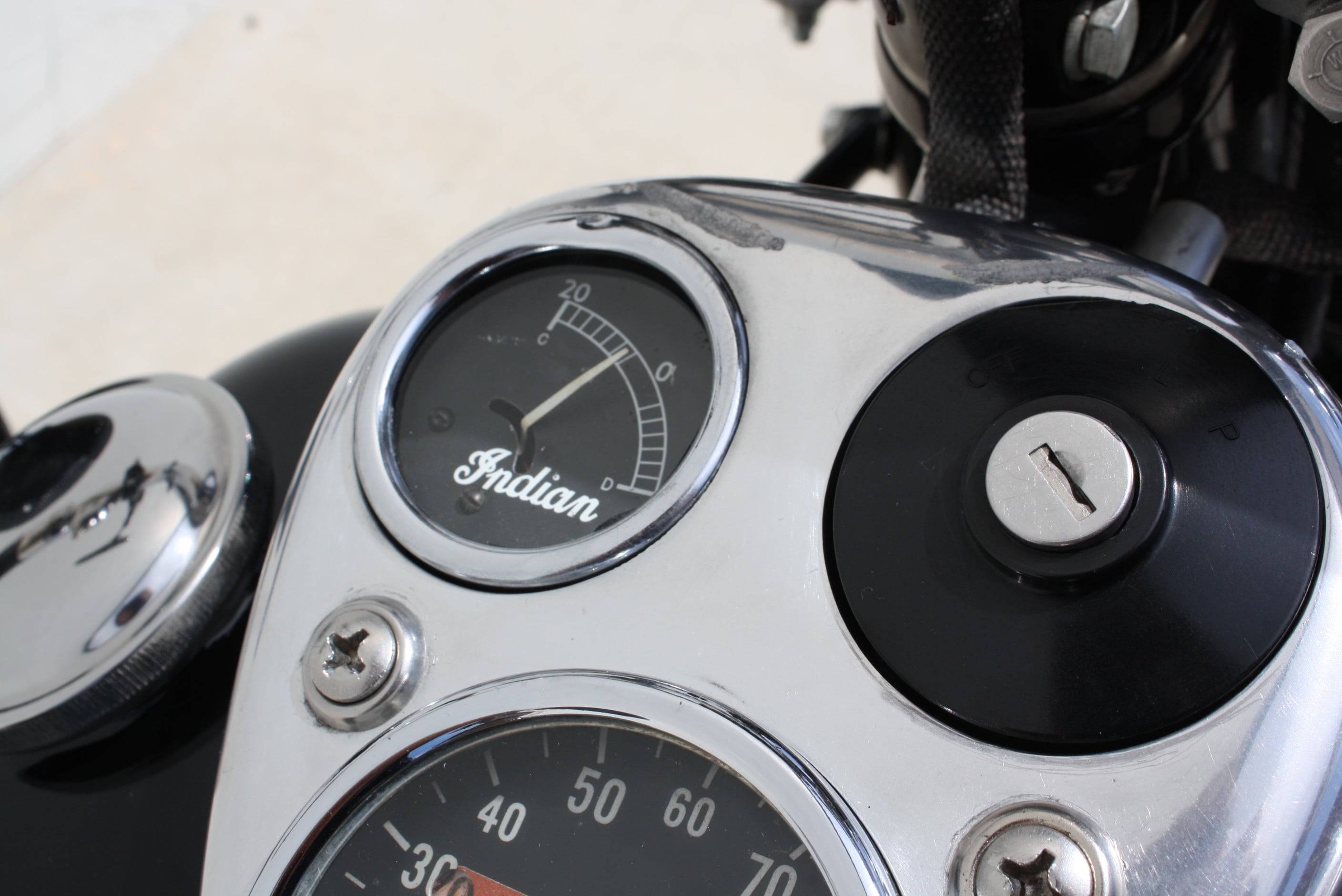 1947 Indian Chief restored by Peter Bollenbach