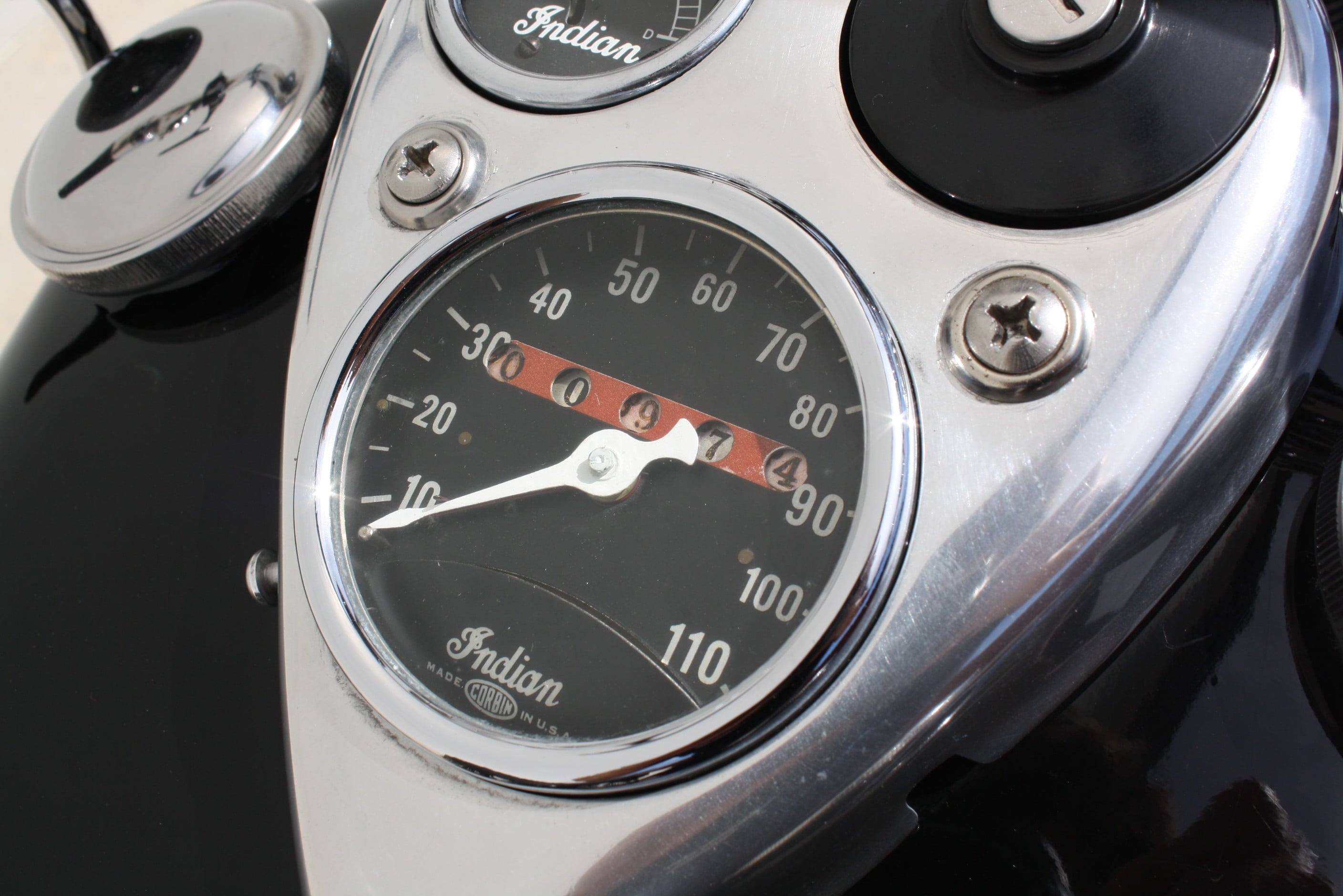 1947 Indian Chief restored by Peter Bollenbach