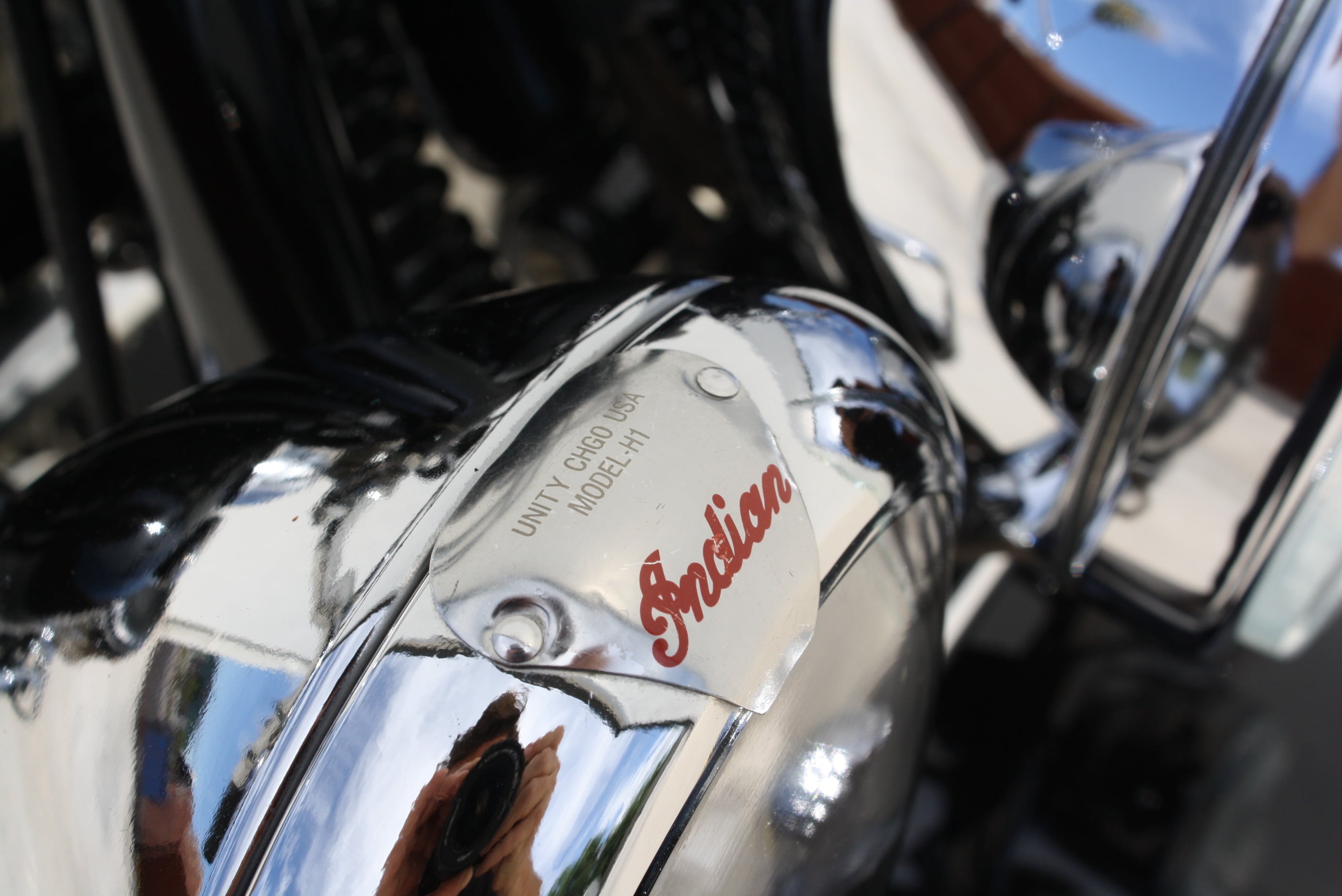 1947 Indian Chief restored by Peter Bollenbach