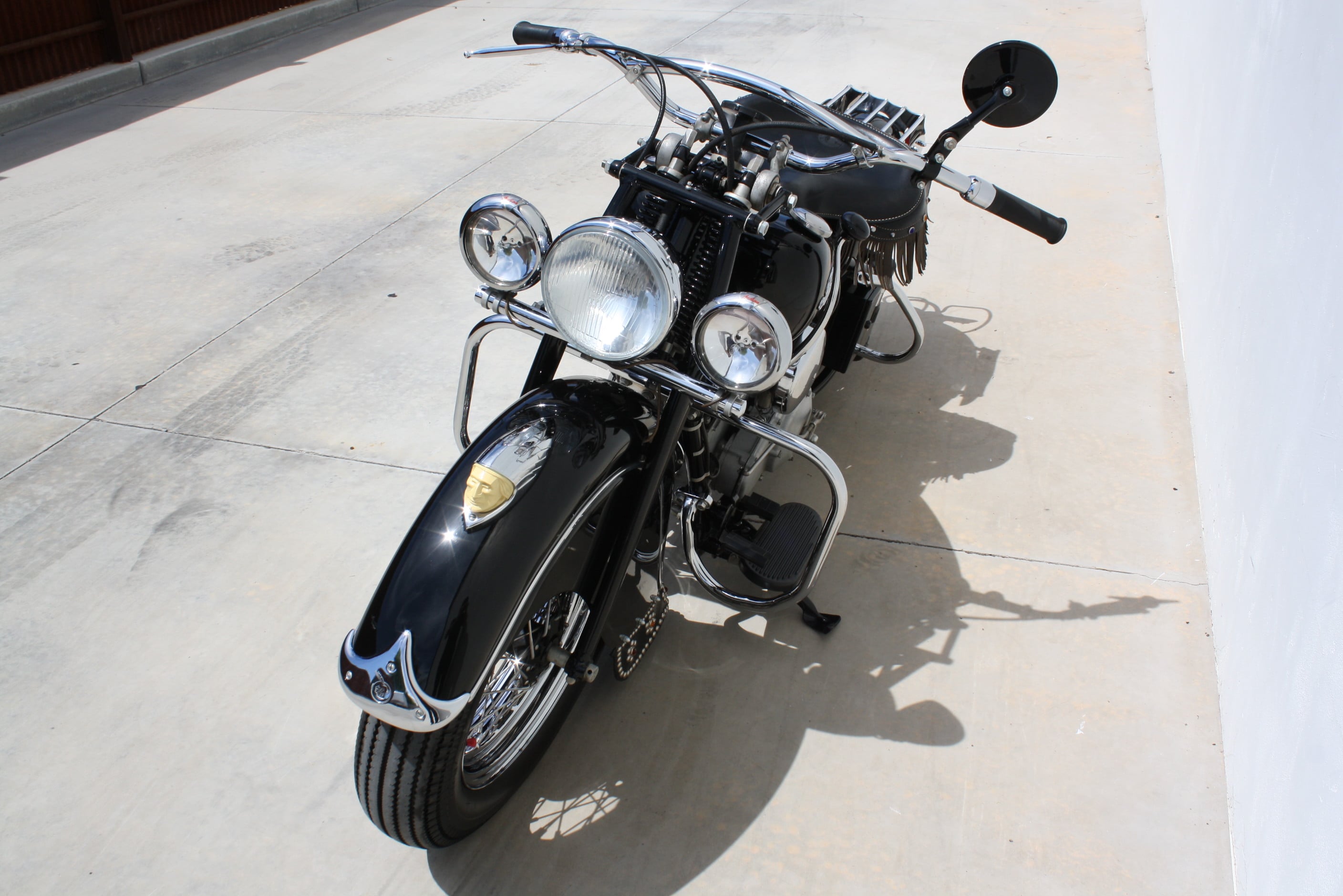 1947 Indian Chief restored by Peter Bollenbach