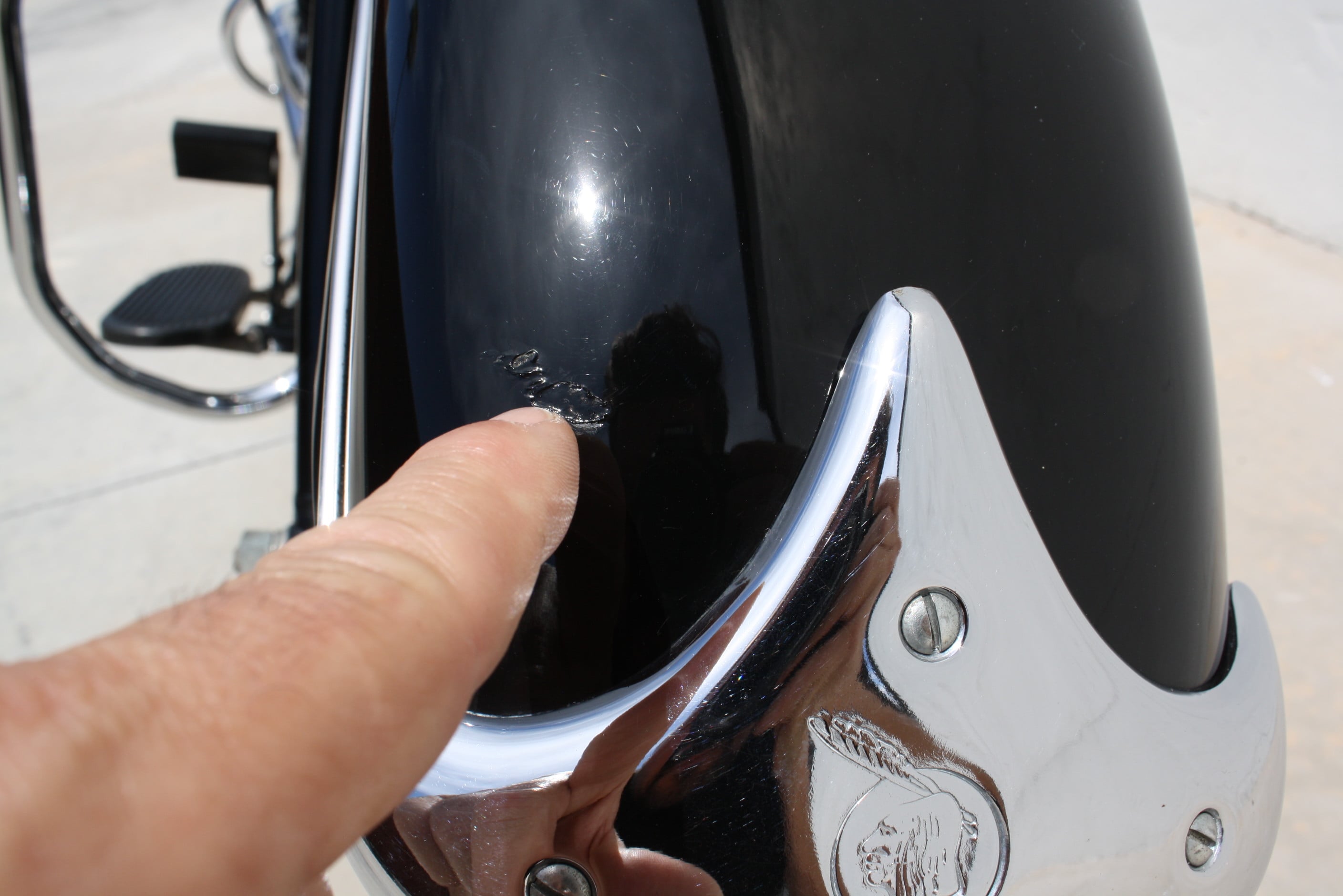 1947 Indian Chief restored by Peter Bollenbach