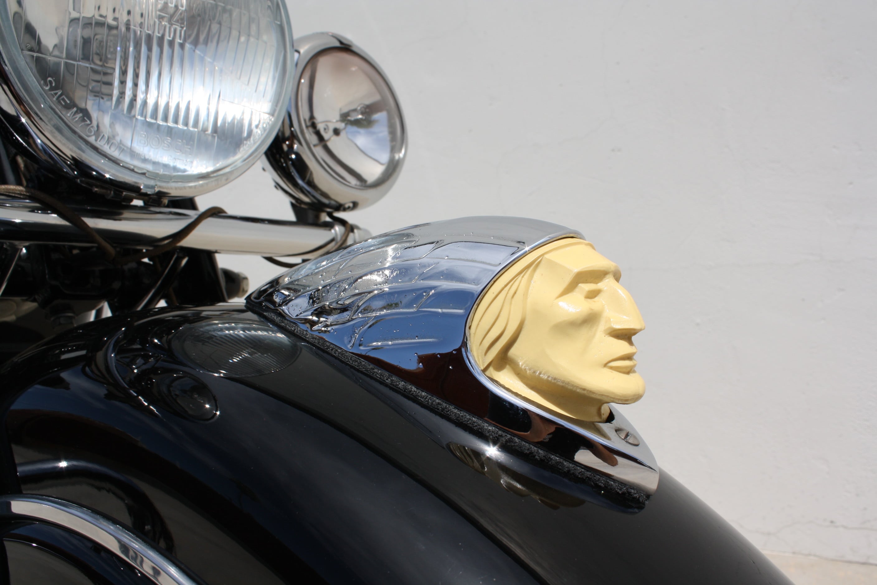 1947 Indian Chief restored by Peter Bollenbach