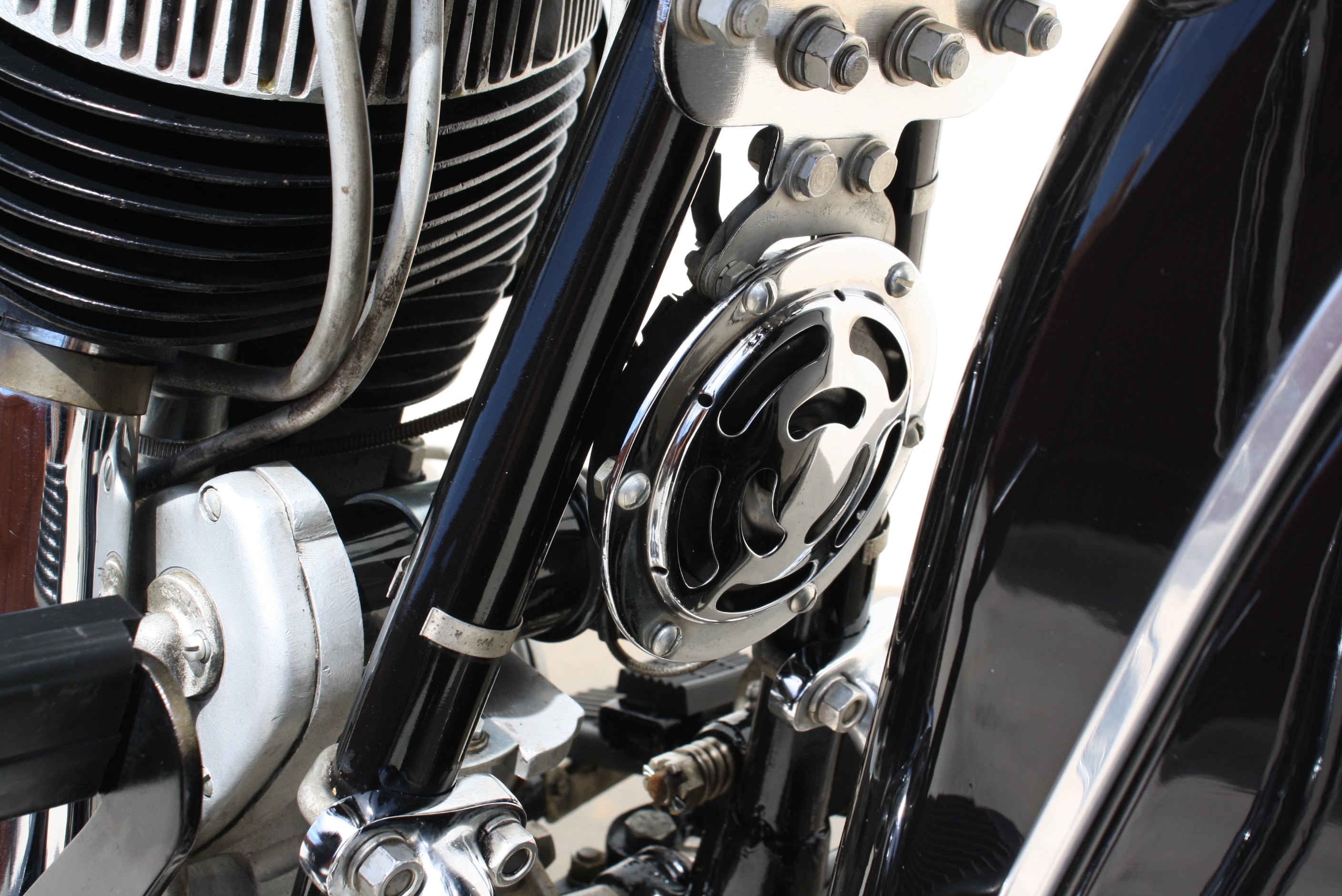 1947 Indian Chief restored by Peter Bollenbach