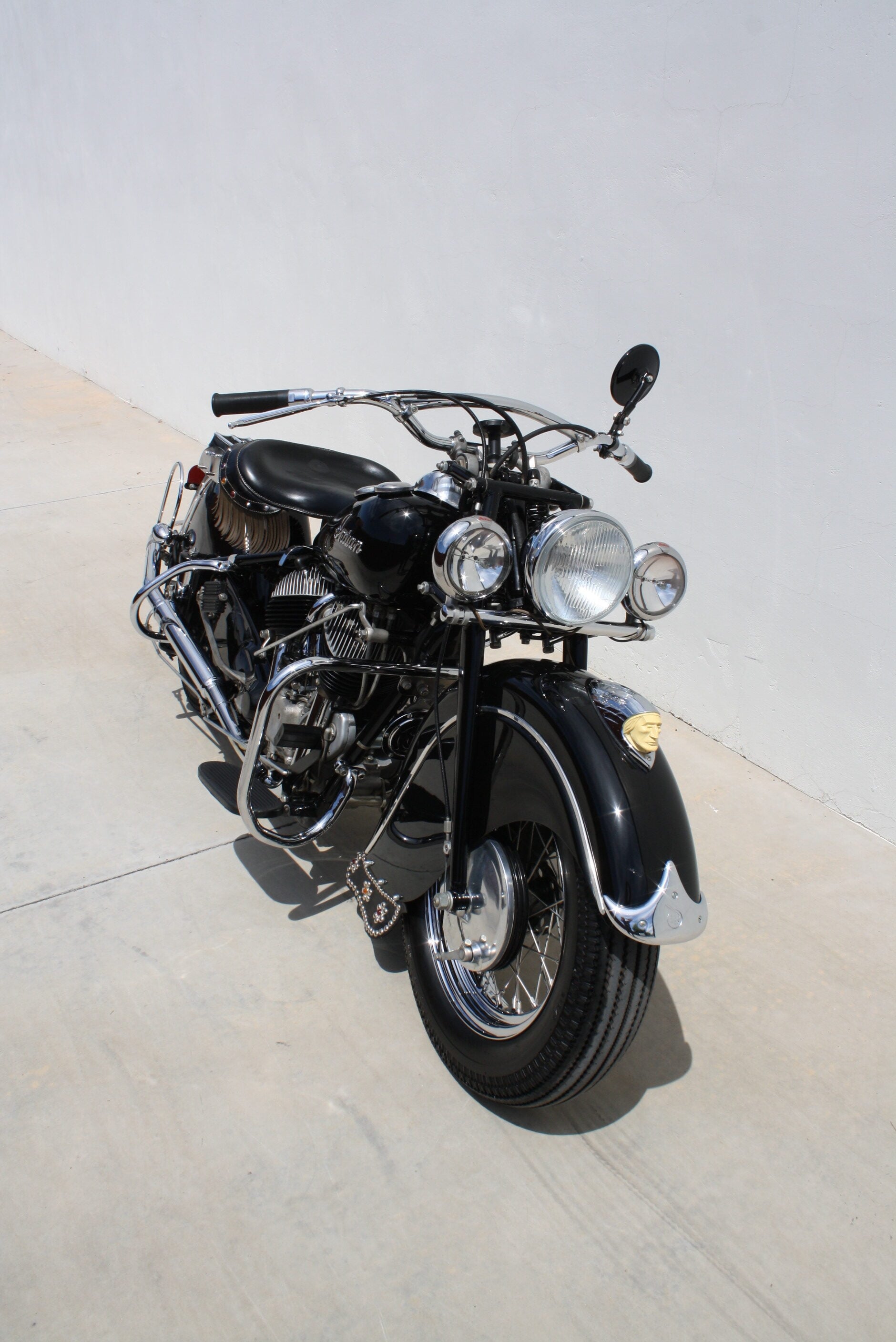 1947 Indian Chief restored by Peter Bollenbach