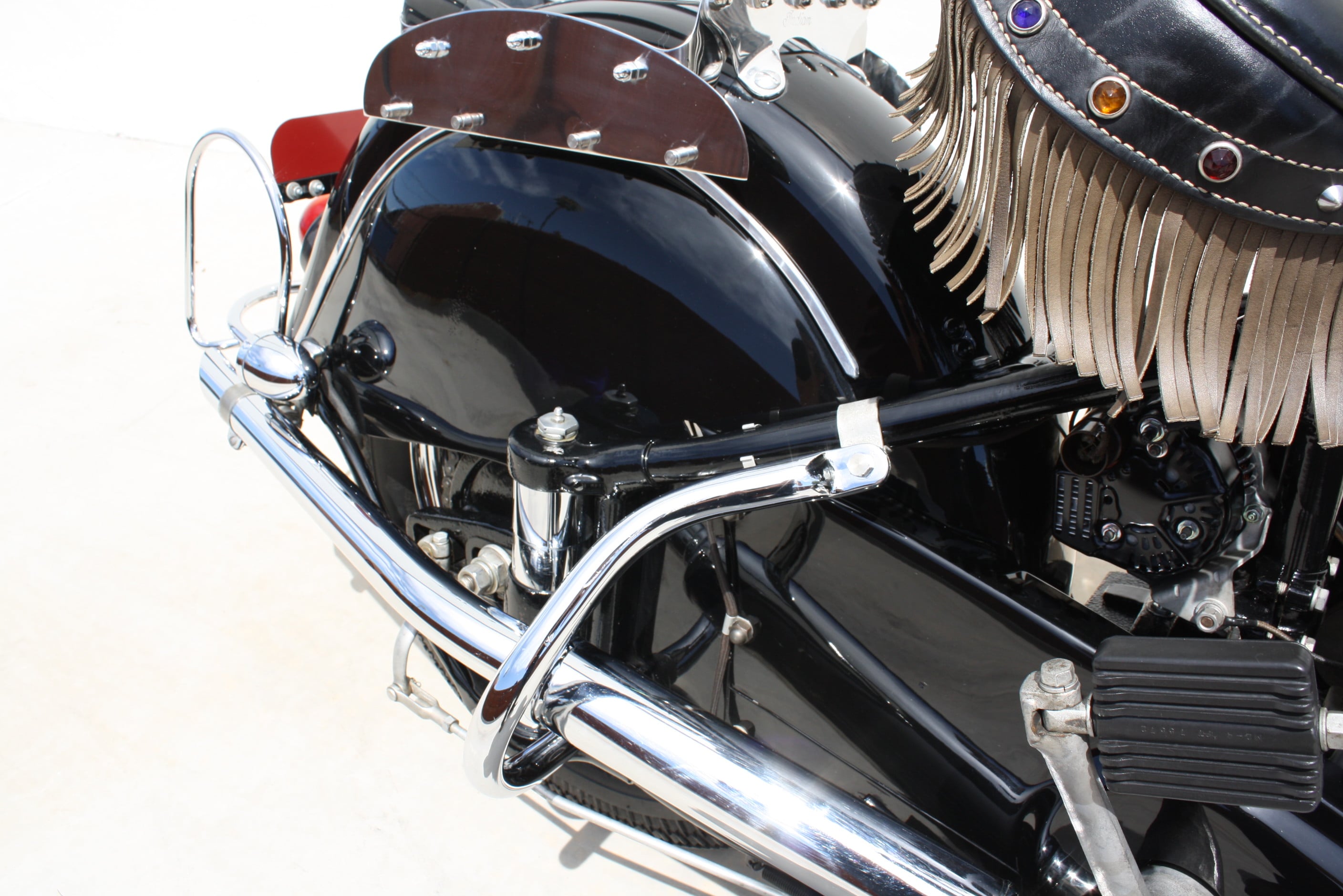 1947 Indian Chief restored by Peter Bollenbach