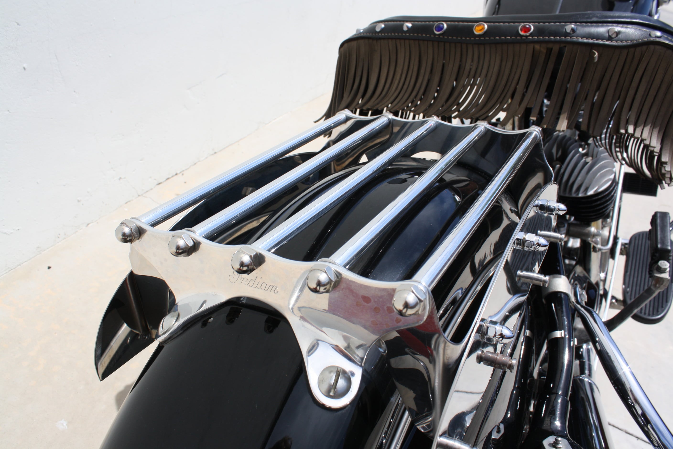 1947 Indian Chief restored by Peter Bollenbach