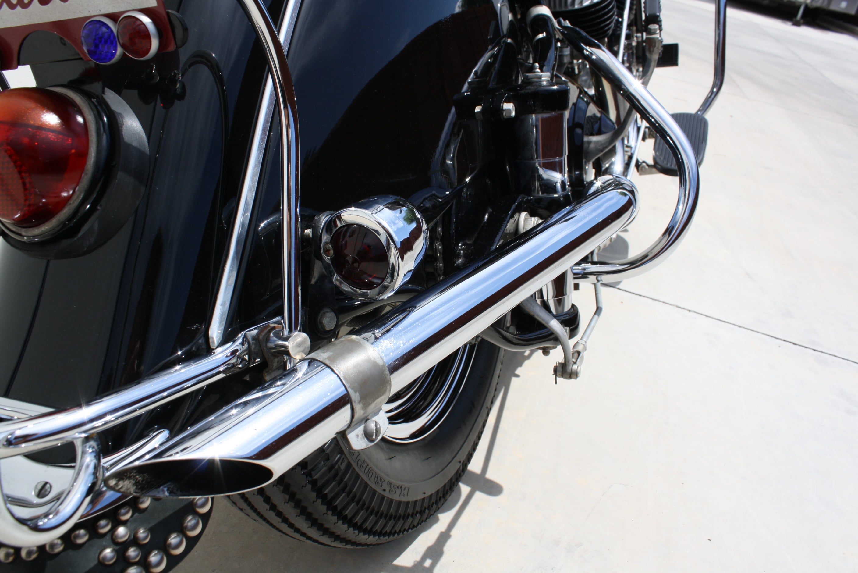 1947 Indian Chief restored by Peter Bollenbach