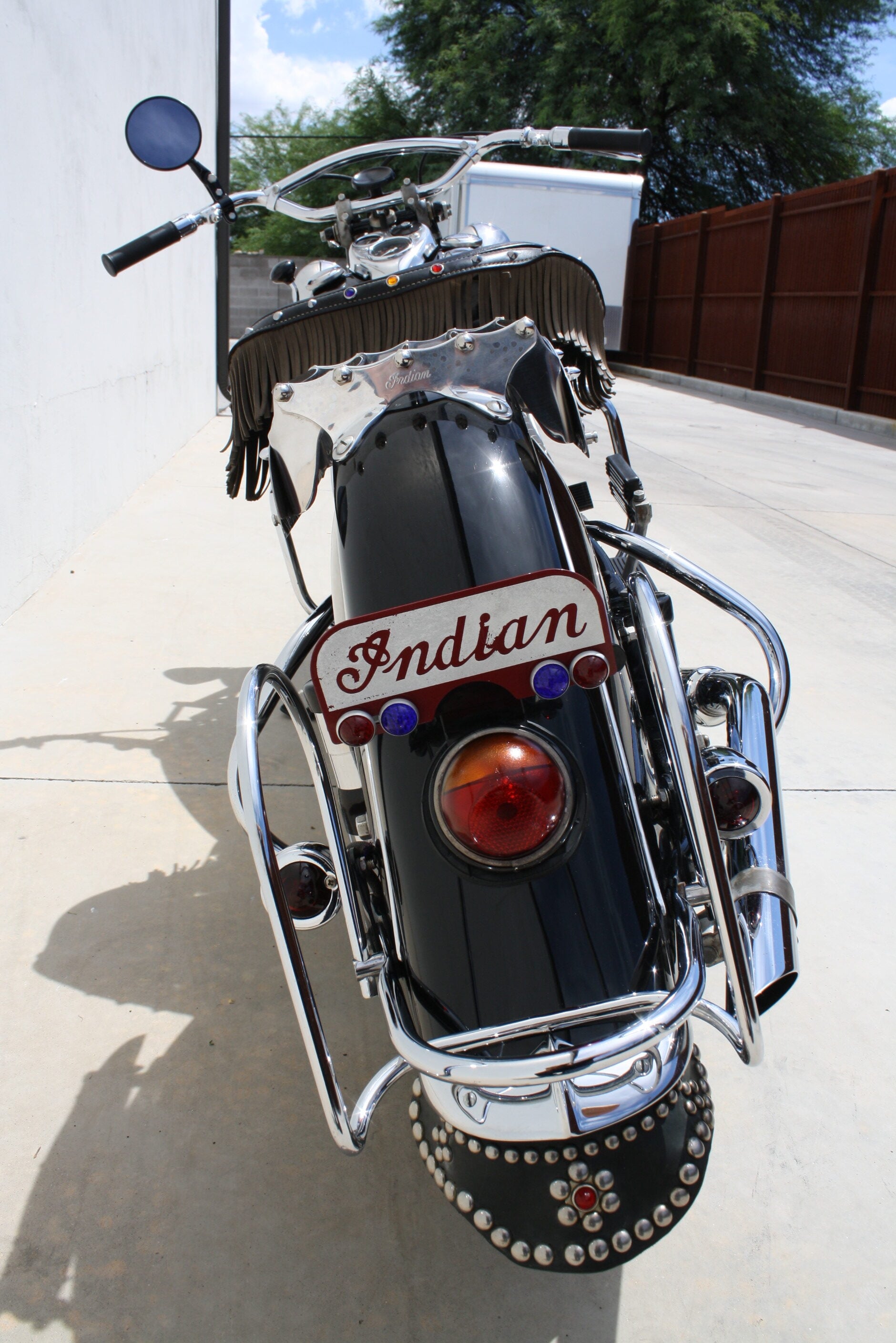1947 Indian Chief restored by Peter Bollenbach