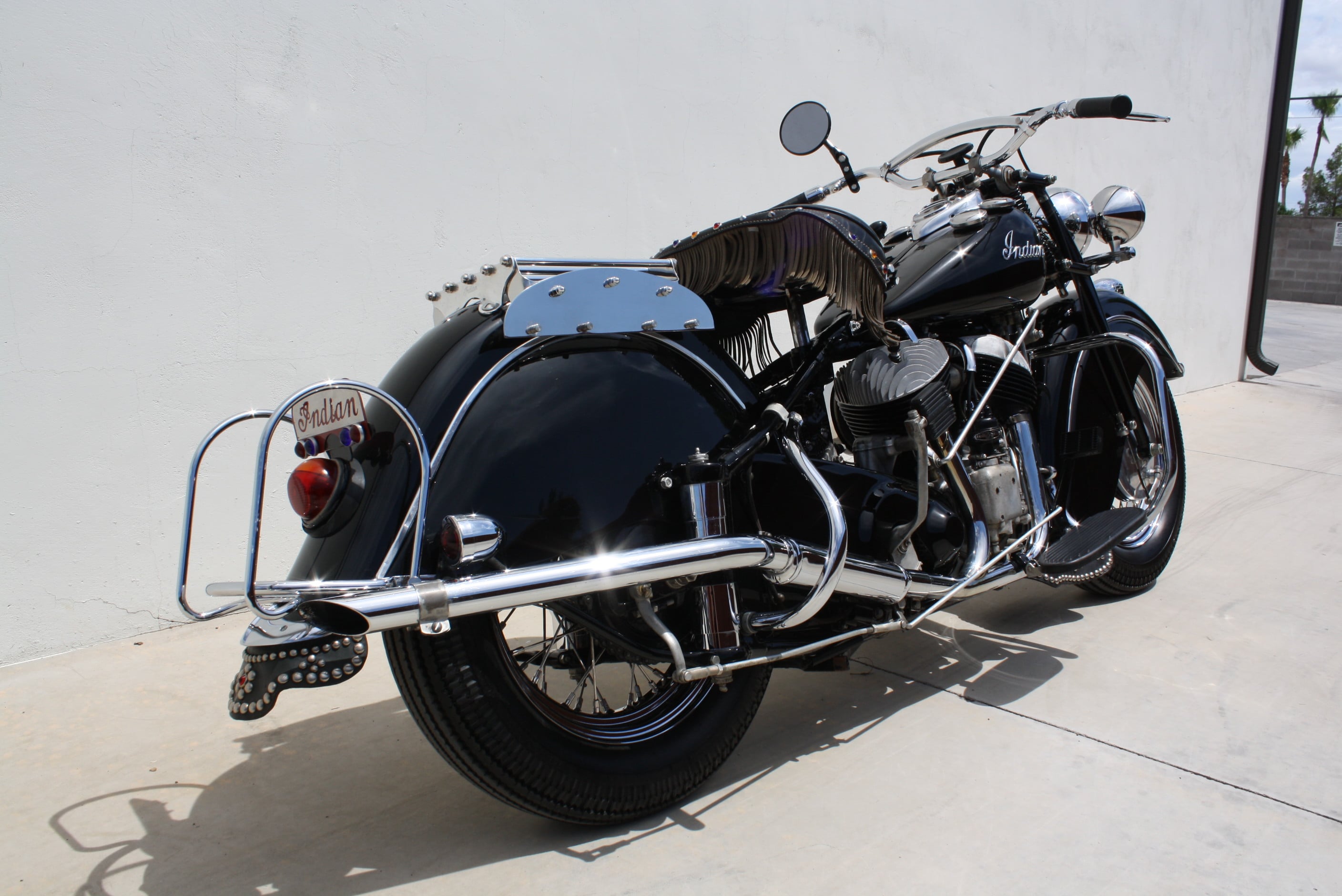 1947 Indian Chief restored by Peter Bollenbach – Tucson Classic