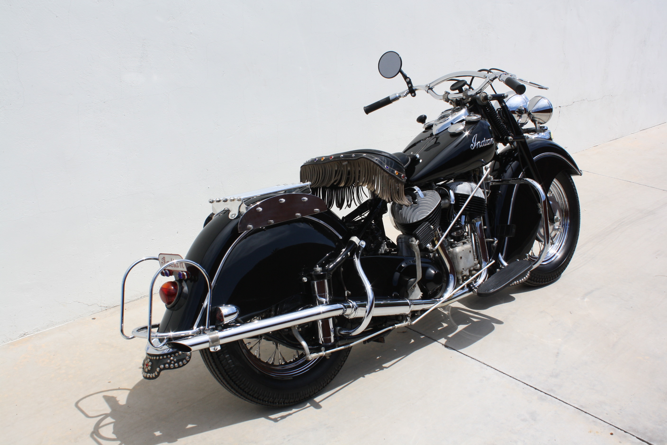1947 Indian Chief restored by Peter Bollenbach – Tucson Classic
