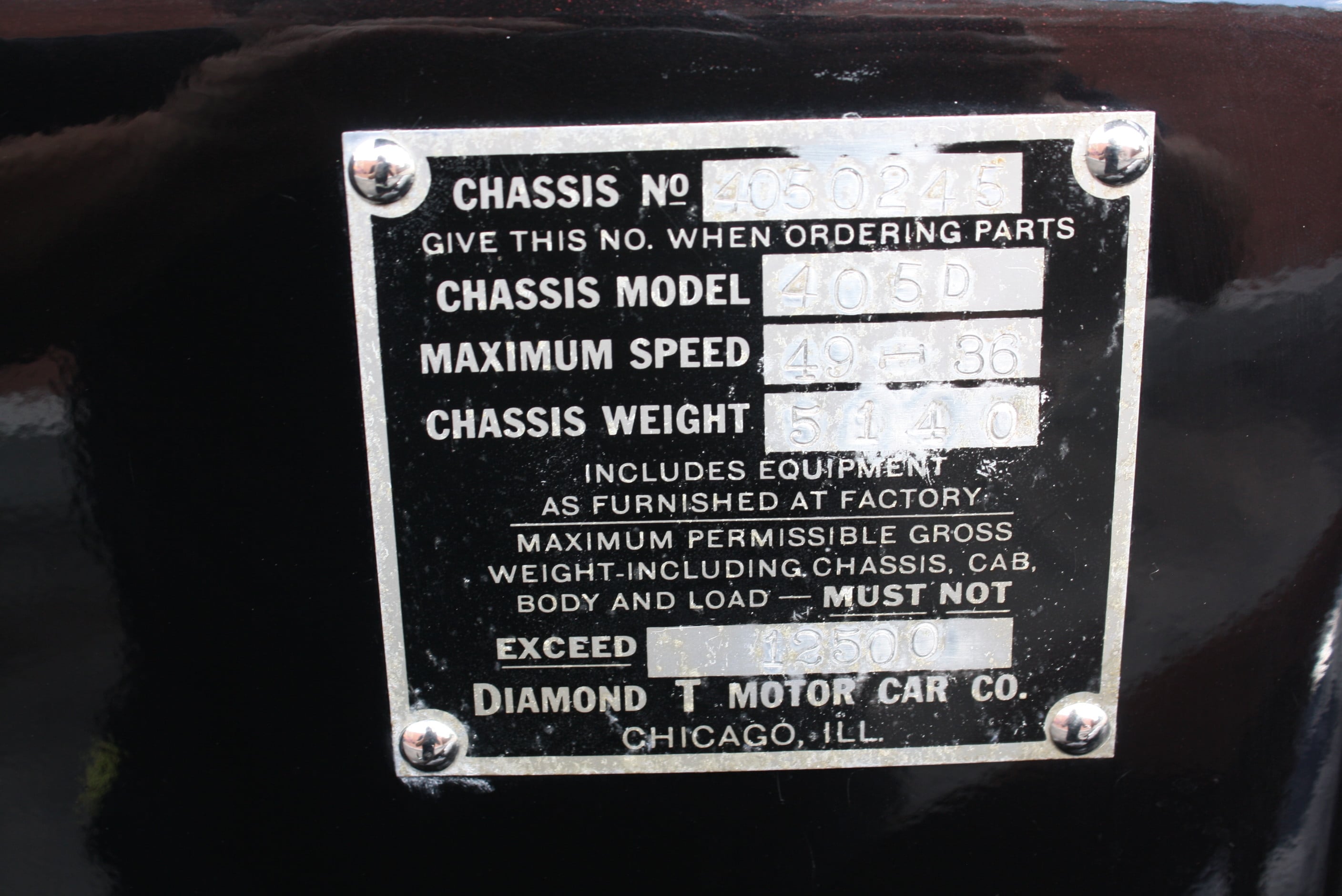 1938 Diamond T Custom Pickup Truck.