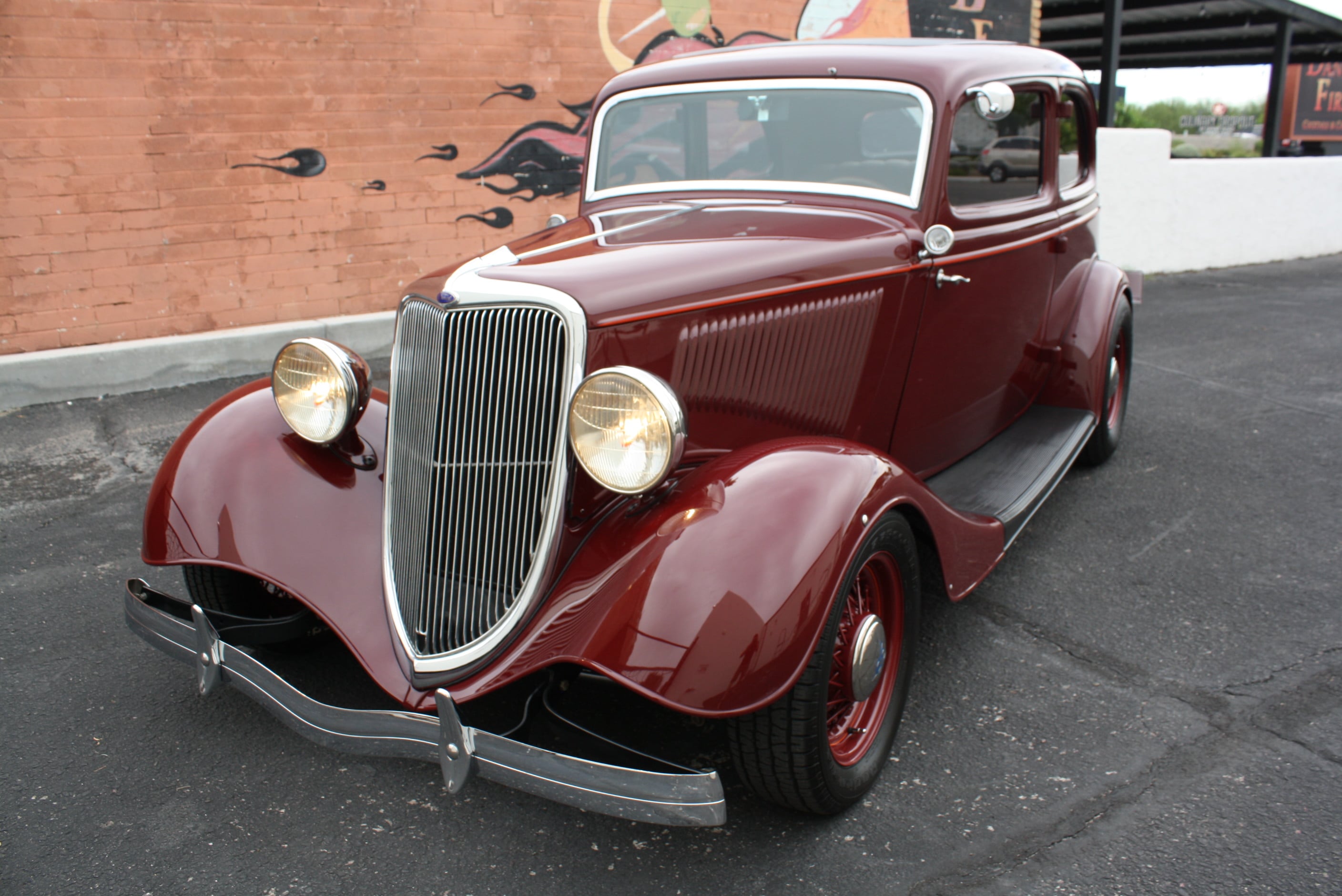 1934 Ford Victoria Traditional Street Rod.