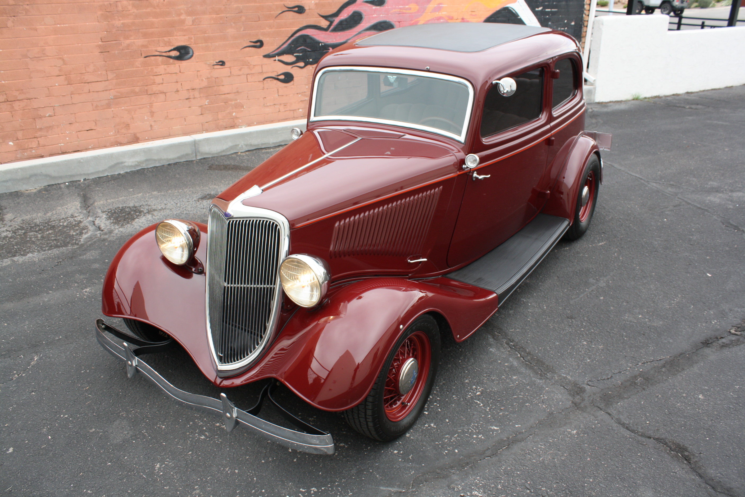 1934 Ford Victoria Traditional Street Rod.