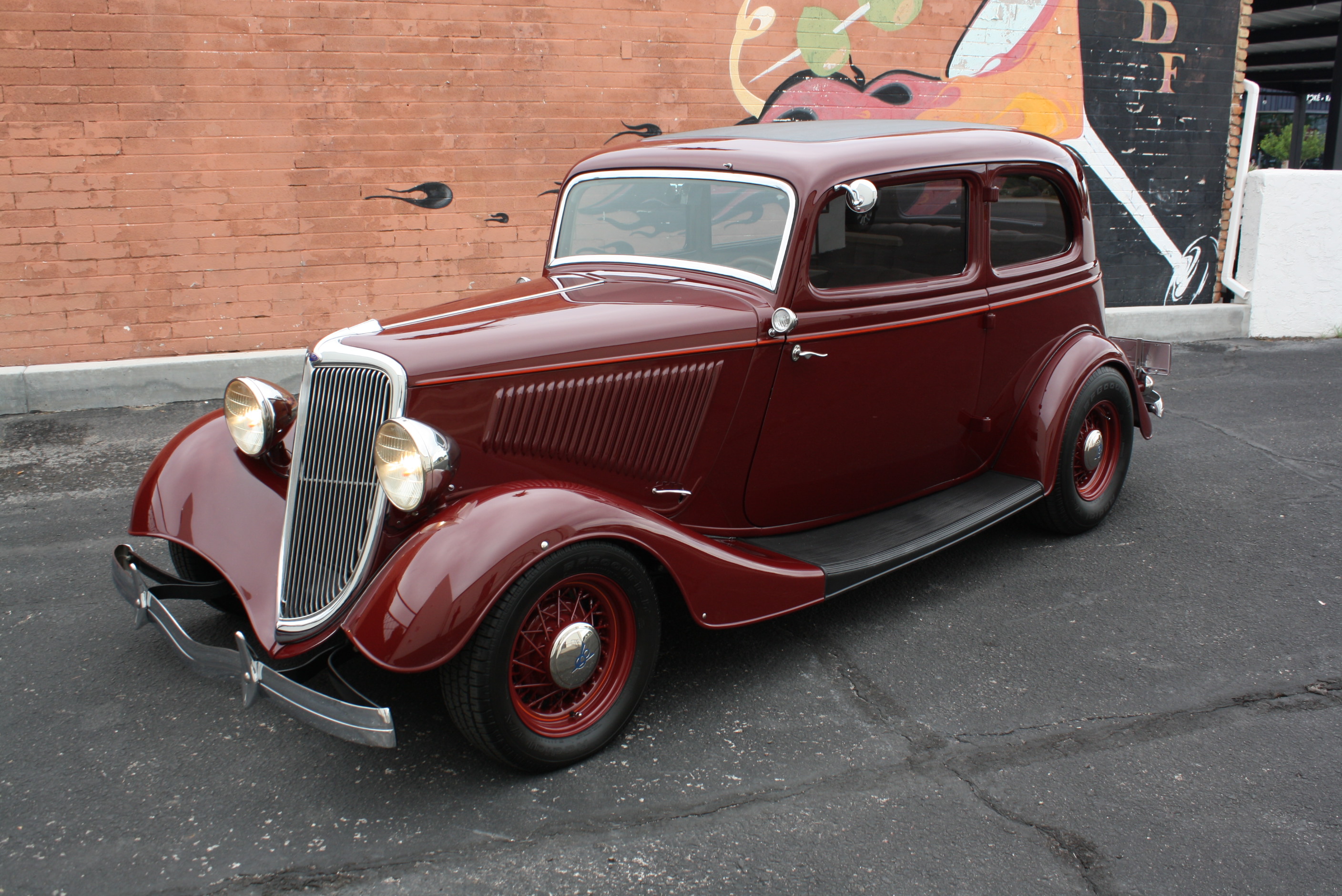 1934 Ford Victoria Traditional Street Rod.