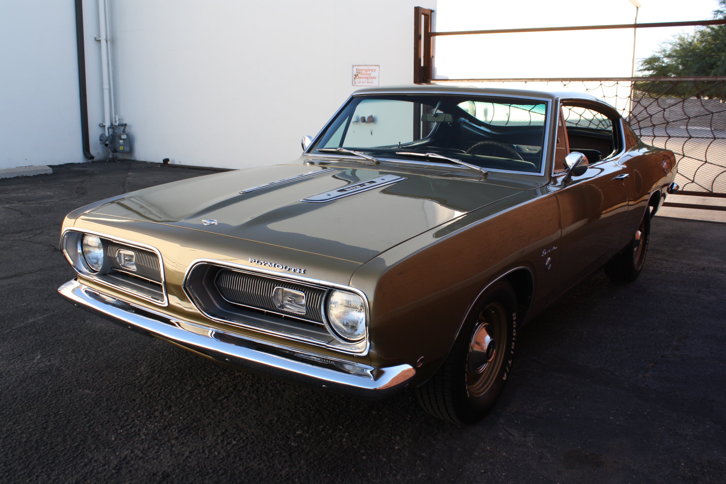 1968 Barracuda Factory numbers matching 383 big block Fastback.