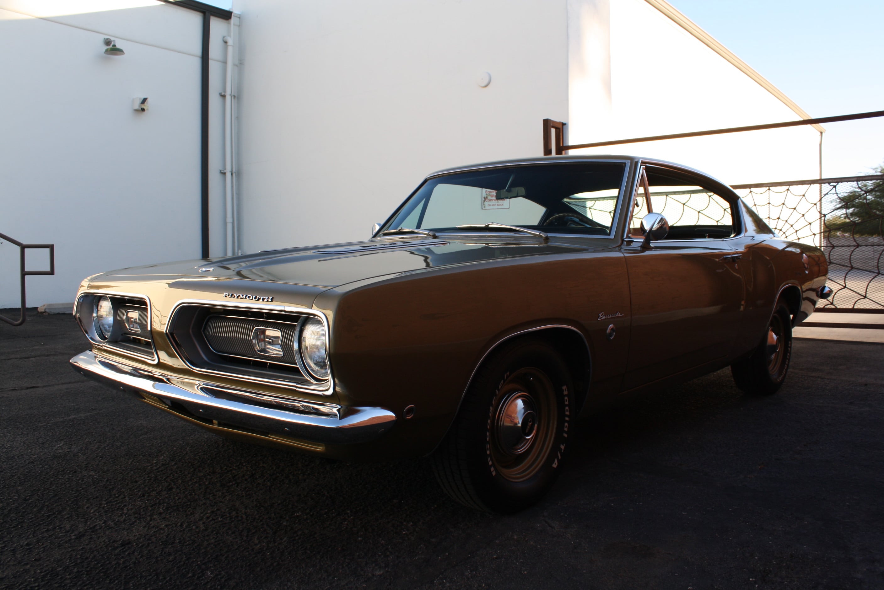 1968 Barracuda Factory numbers matching 383 big block Fastback.